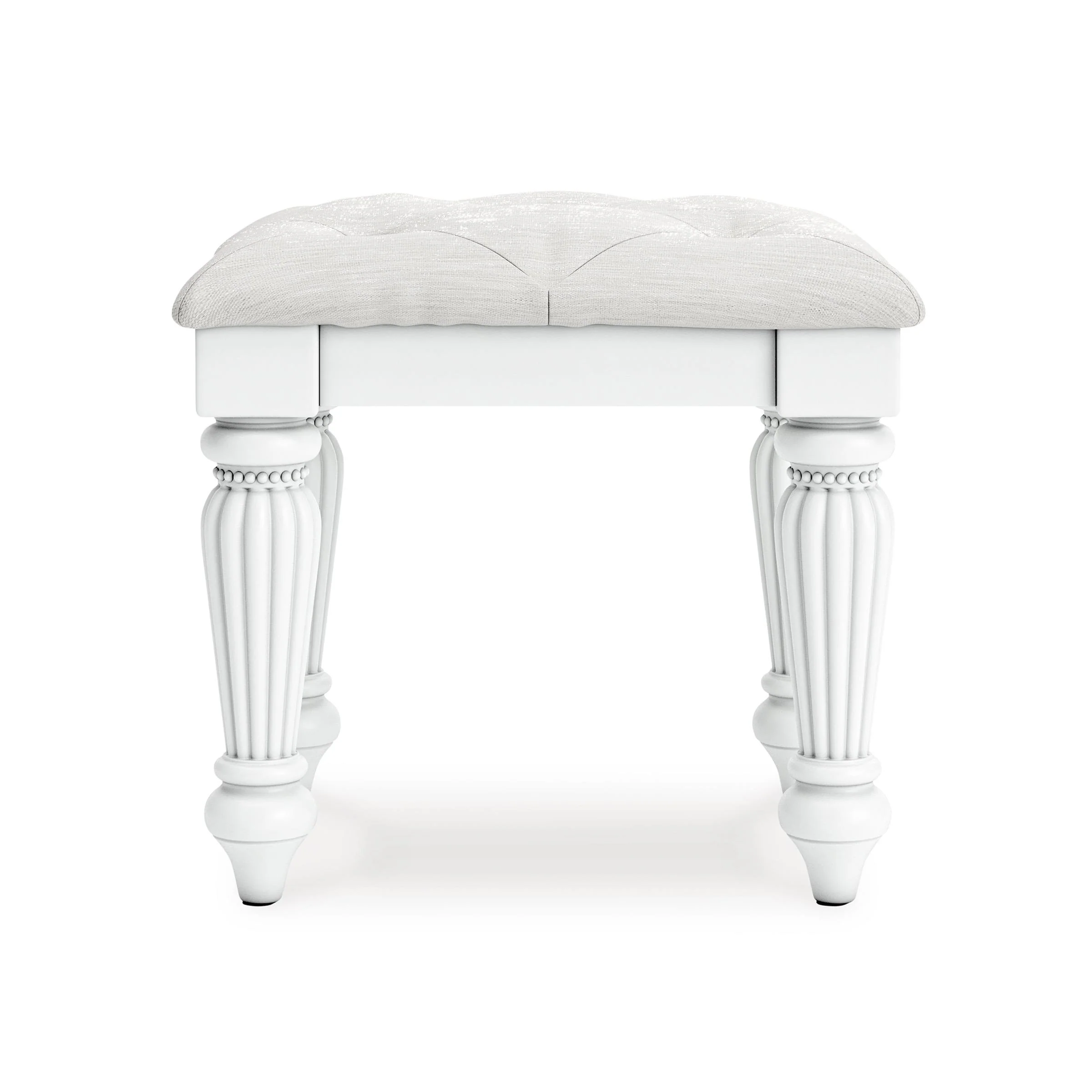 Signature Design by Ashley Kozlani PCB1819-01 Vanity Upholstered Stool - Image 1