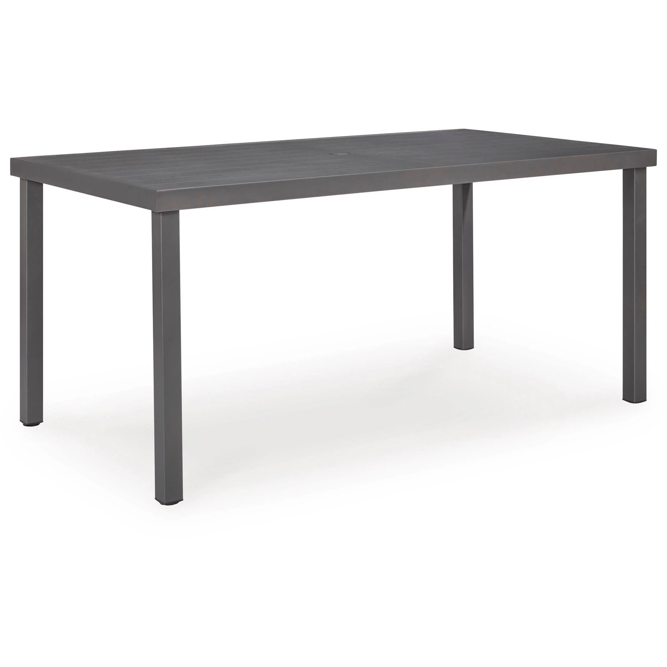 Signature Design by Ashley Rocky Creek PCP326-615 Square Dining Table with Umbrella Option - Image 1