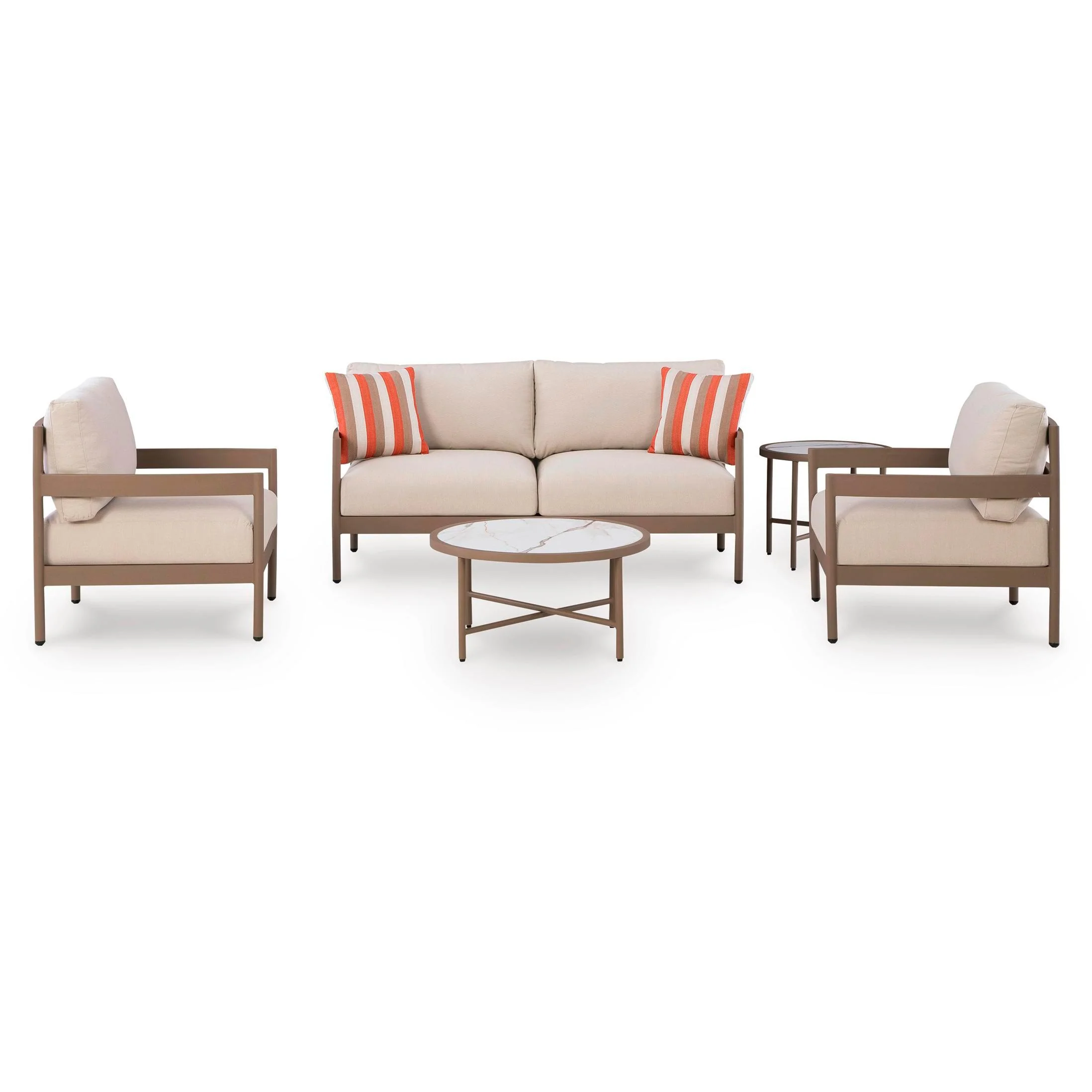 Signature Design by Ashley Bluff Trail PCP383-080 Love/Chairs/Tables Set - Image 1