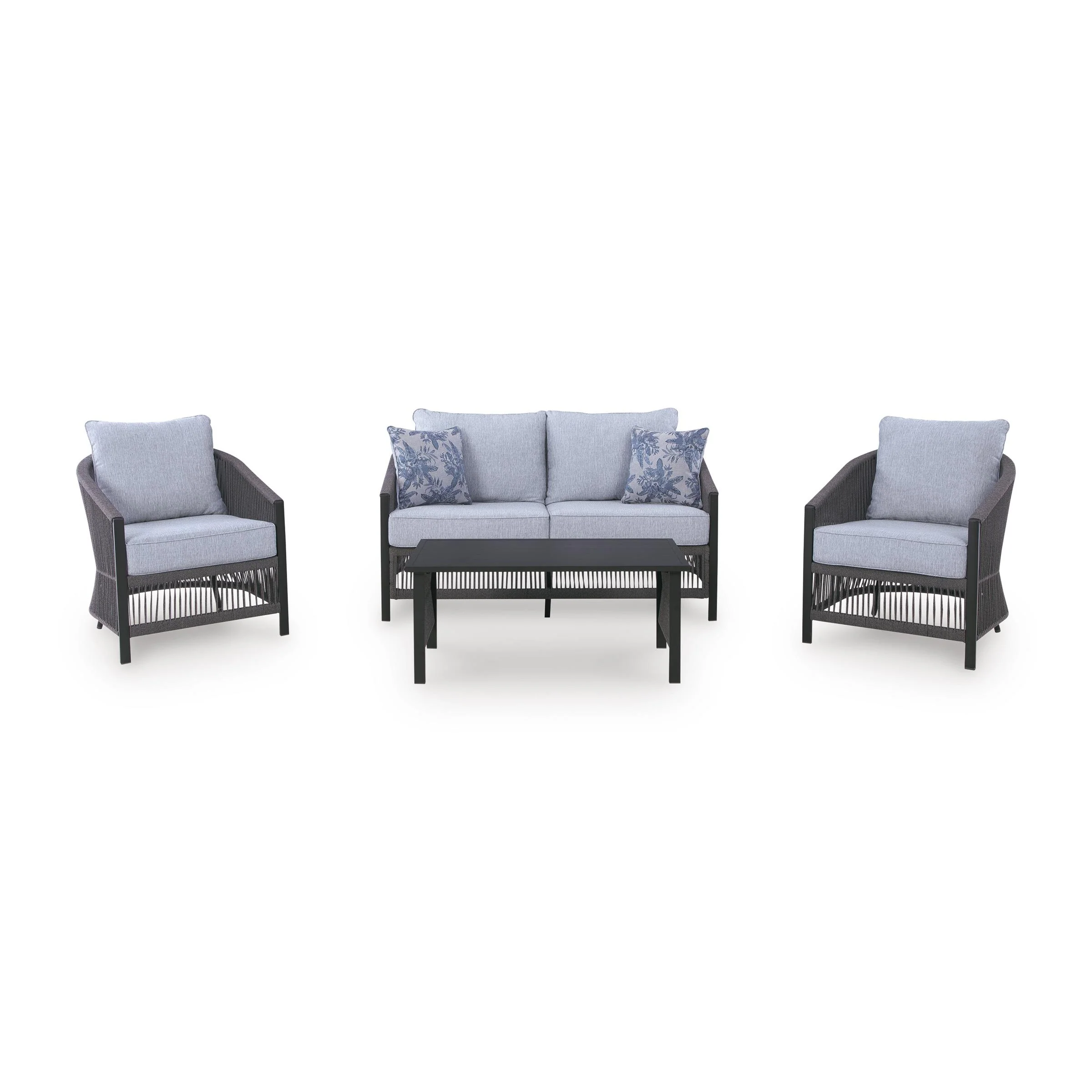 Signature Design by Ashley Bridges Beach PCP391-080 Love/Chairs/Table Set - Image 2