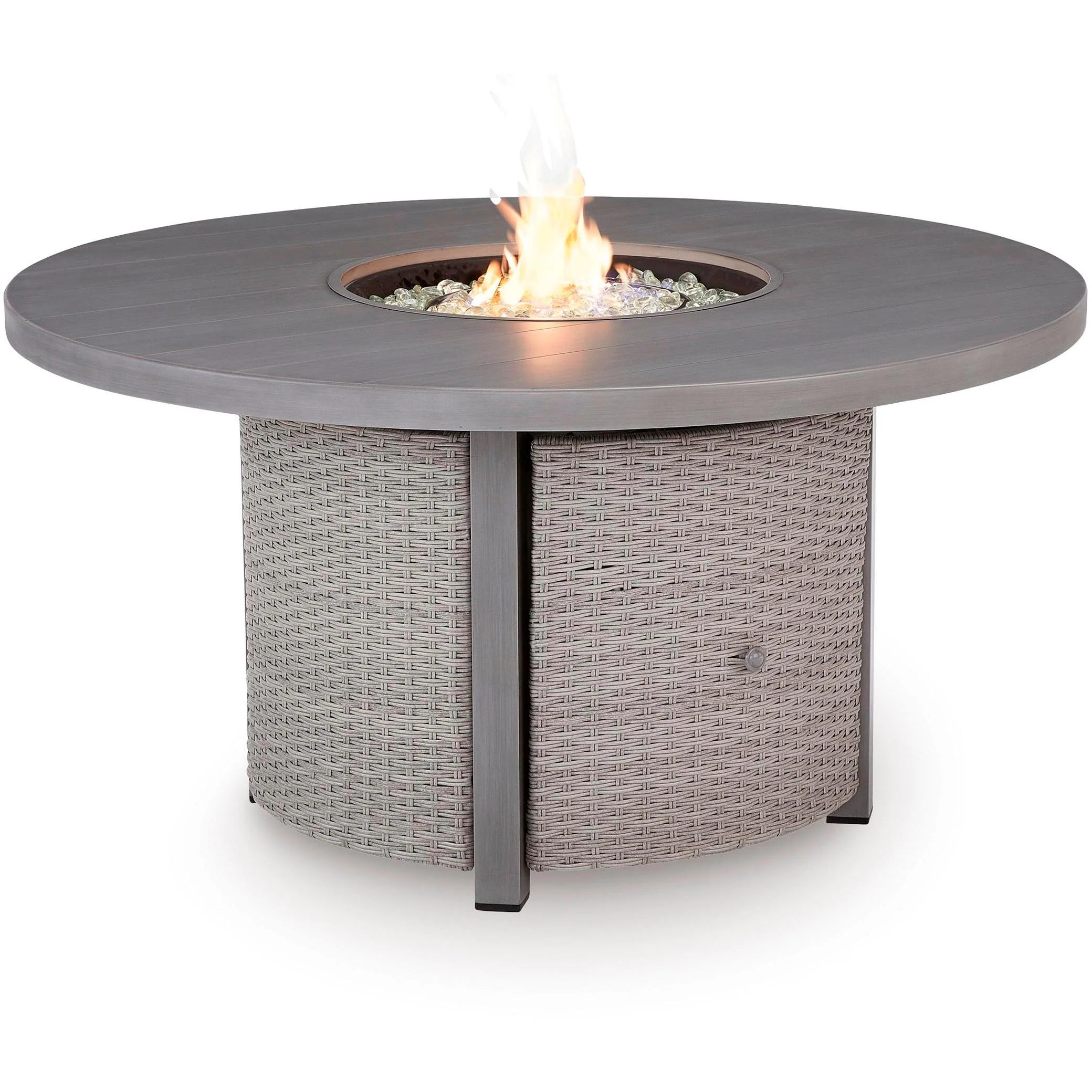 Signature Design by Ashley Half Moon Beach PCP418-776 Round Fire Pit Table - Image 3
