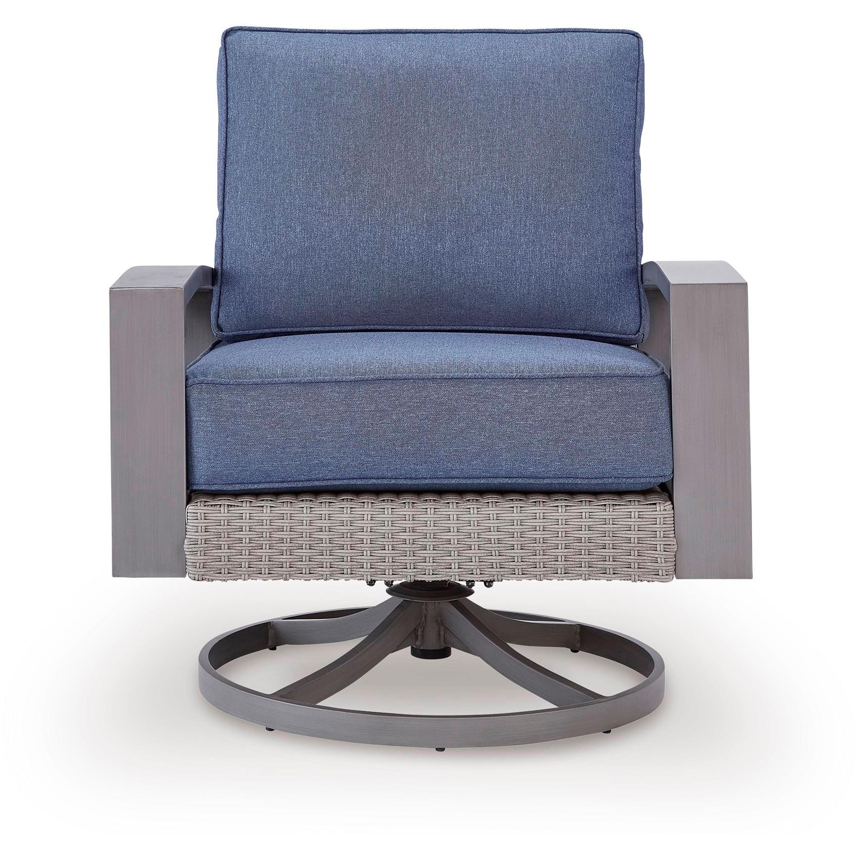 Signature Design by Ashley Half Moon Beach PCP418-821 Swivel Lounge with  Cushion - Image 2