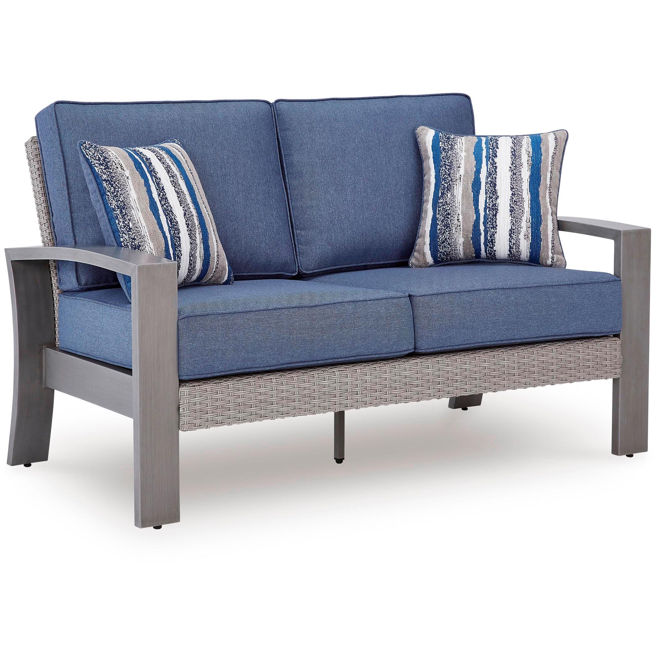 Signature Design by Ashley Half Moon Beach PCP418-835 Loveseat with Cushion - Image 1