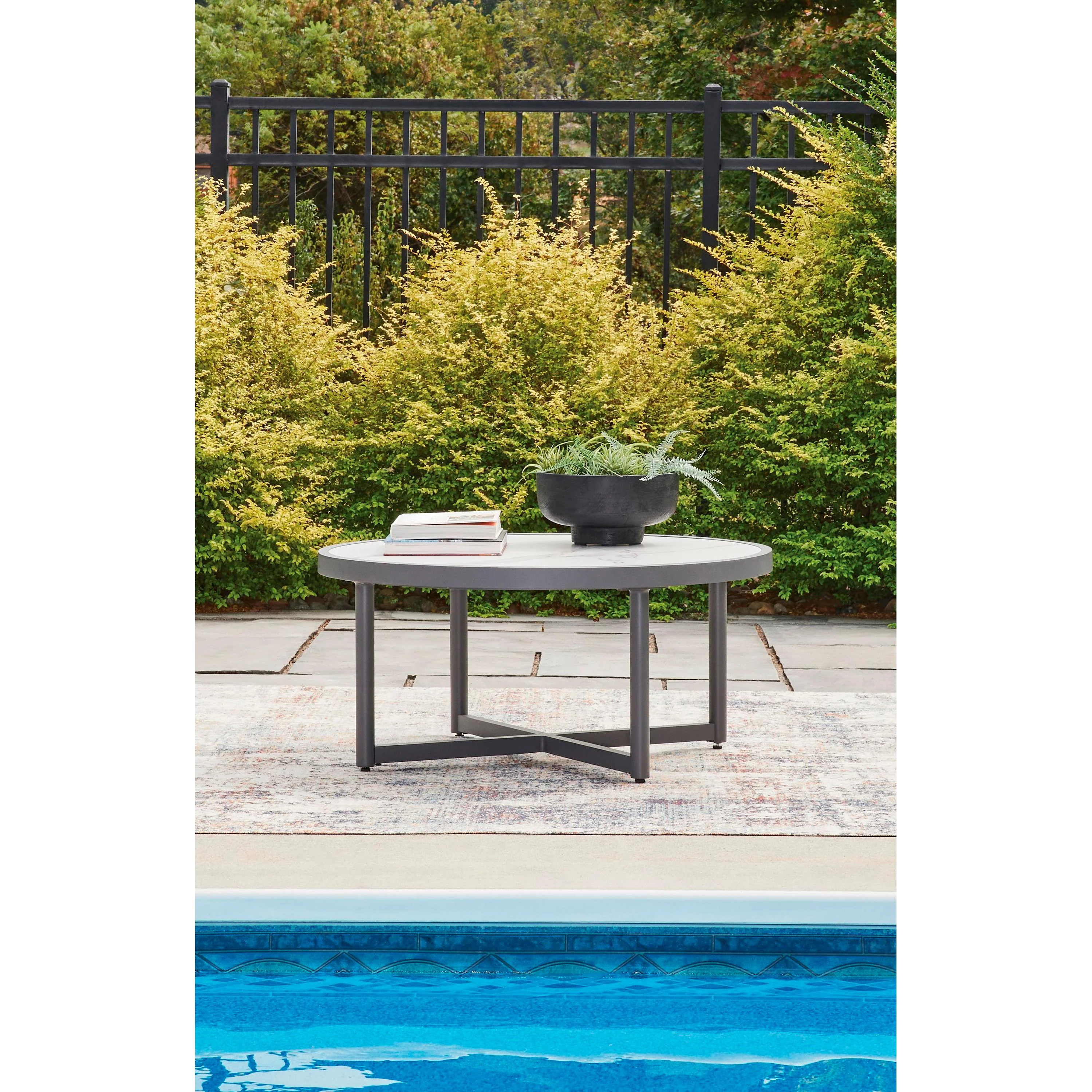 Signature Design by Ashley Ocean Beach PCP510-708 Round Cocktail Table - Image 3
