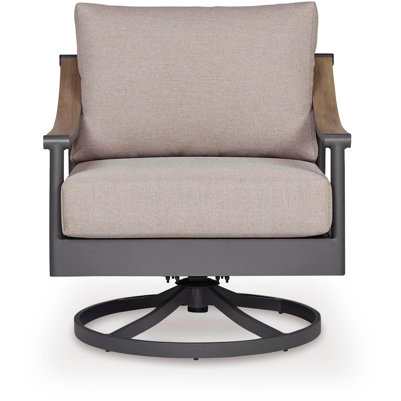 Signature Design by Ashley Ocean Beach PCP510-821 Swivel Lounge with  Cushion - Image 2
