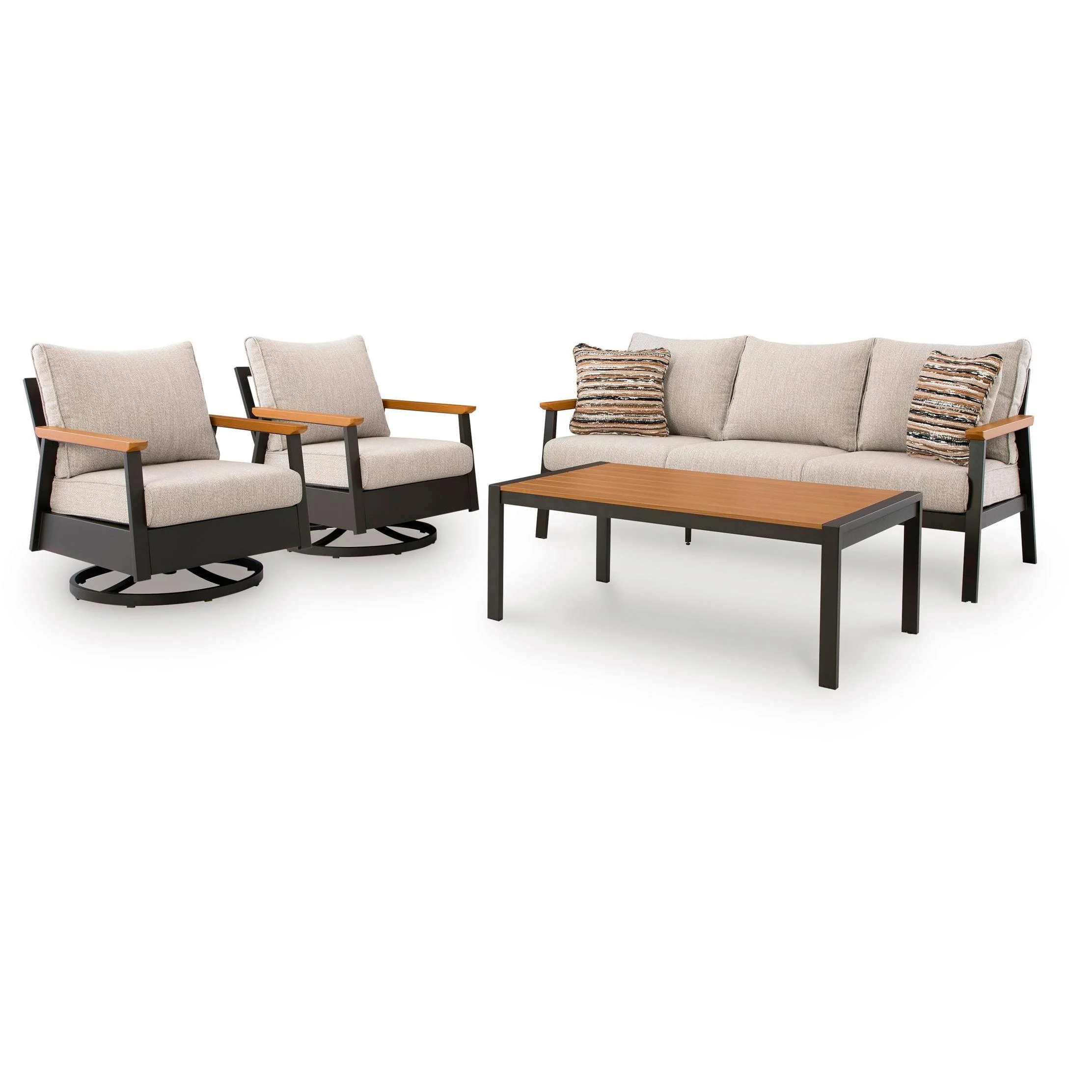 Signature Design by Ashley Carmel Highlands PCP513-081 Sofa/Chairs/Table Set - Image 2