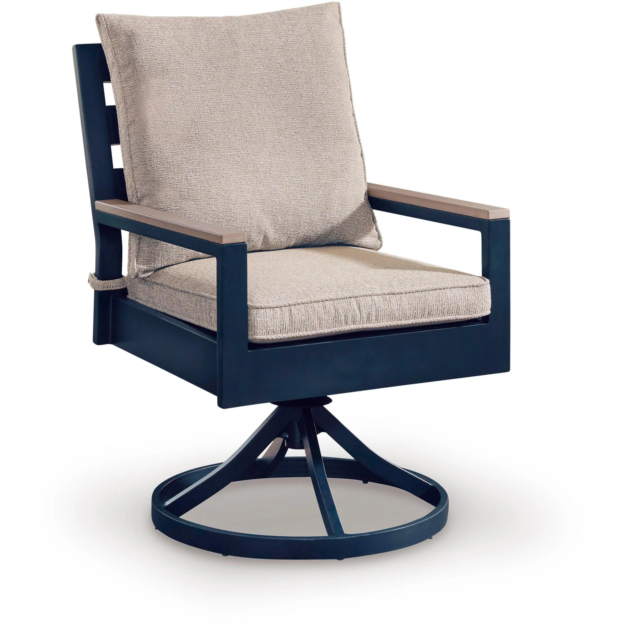 Signature Design by Ashley East Beach PCP587-602A Swivel Chair with Cushion - Image 1