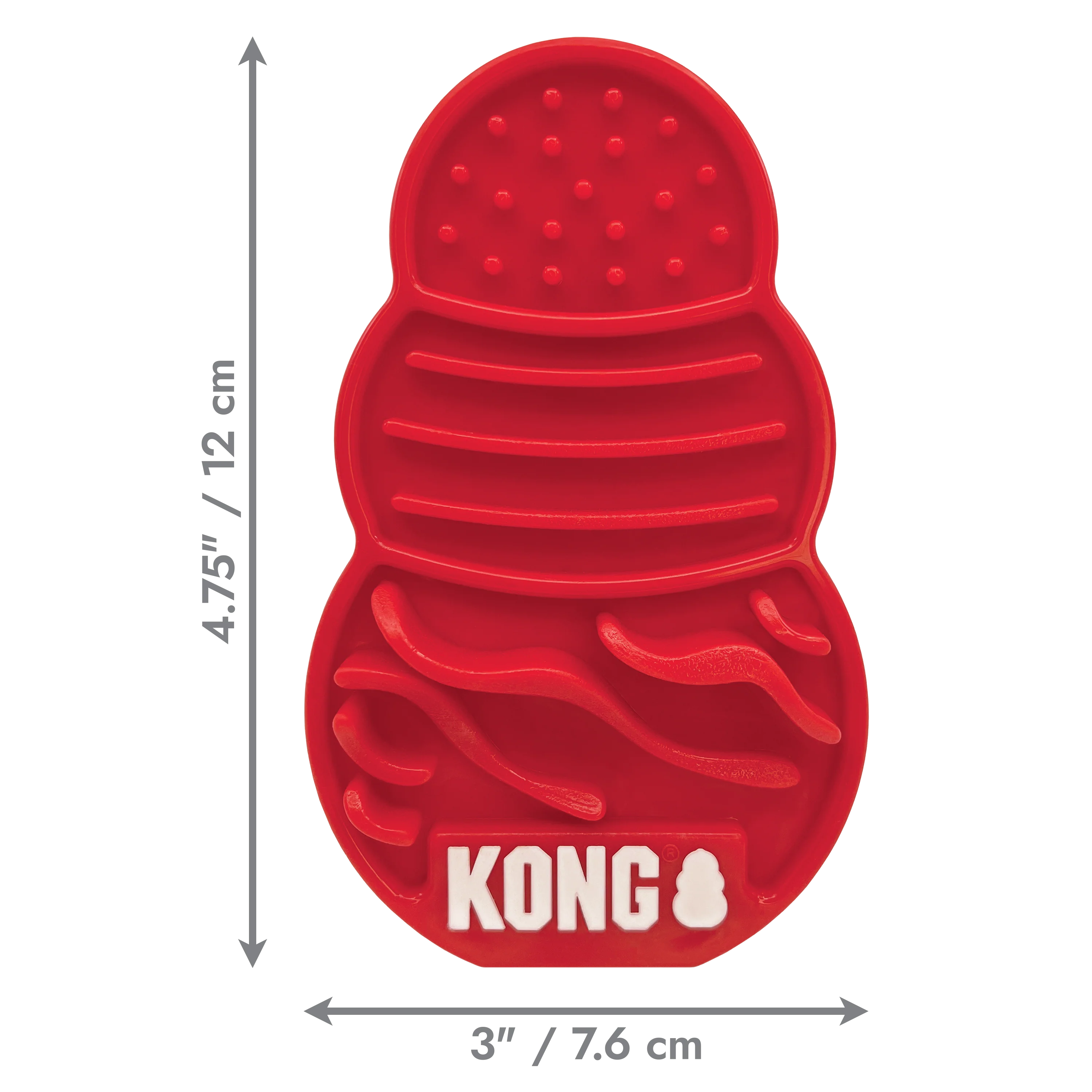 Kong Dog Toy Licks Red Small - Image 1
