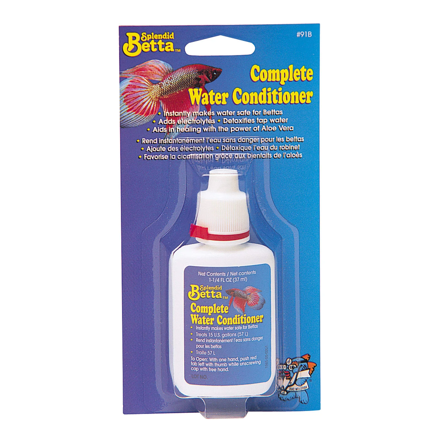 splendid betta complete water conditioner water conditioner 1.25-ounce bottle - Image 1