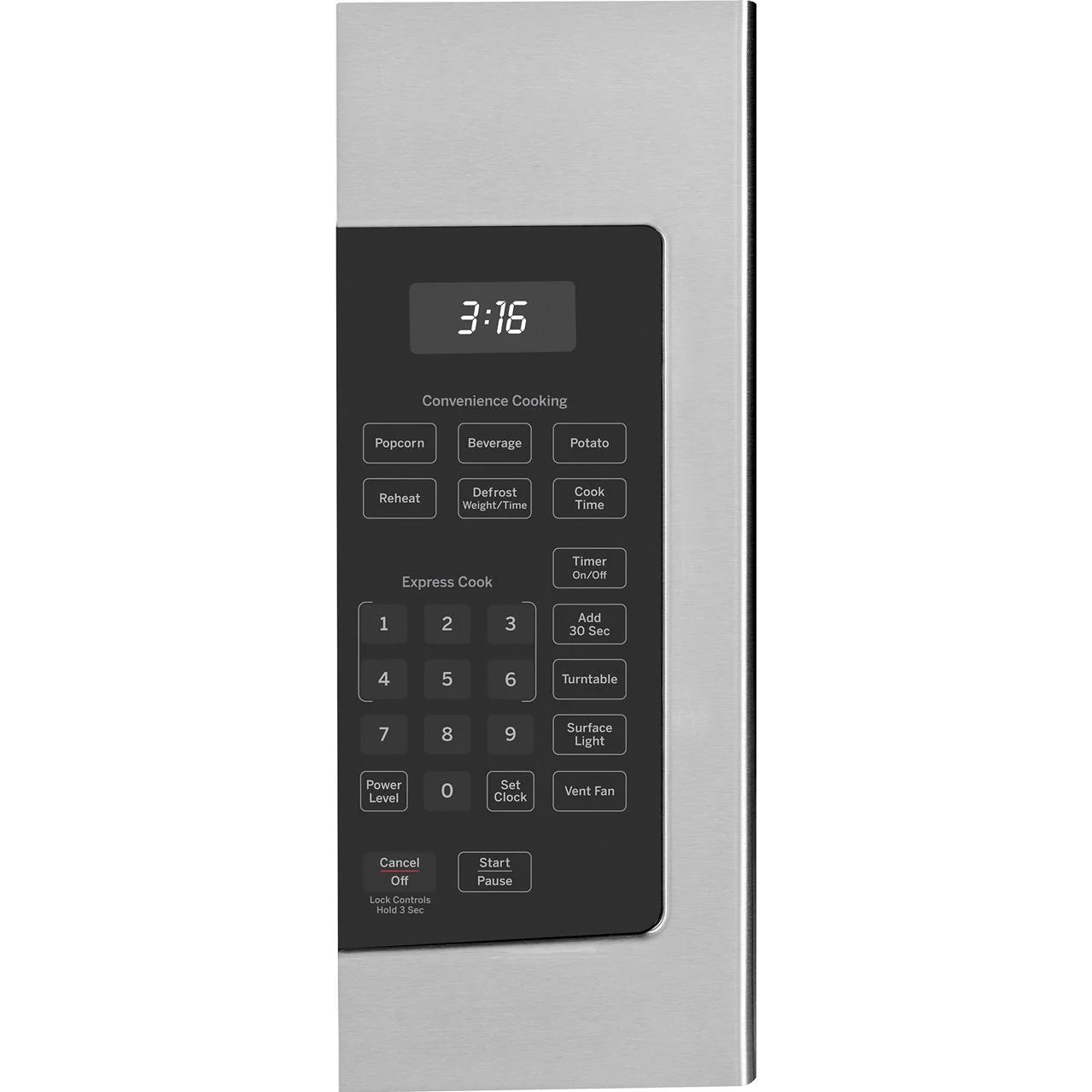 GE 30-inch, 1.6 cu. ft. Over-the-Range Microwave Oven JVM3160RTSS - Image 2