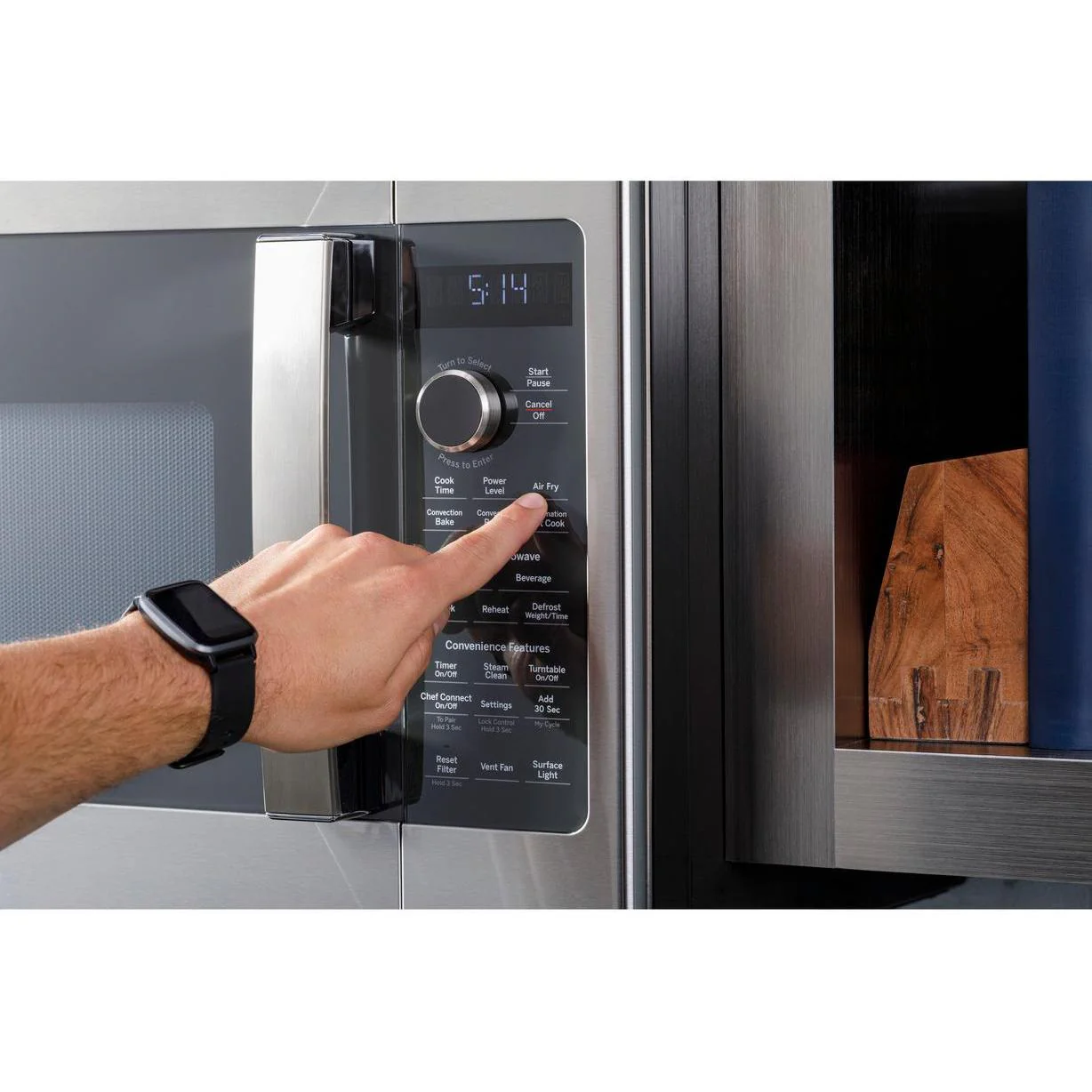 GE Profile 30-inch 1.7 CU. Ft. Over-the-Range Microwave Oven PVM9179RYSS - Image 2