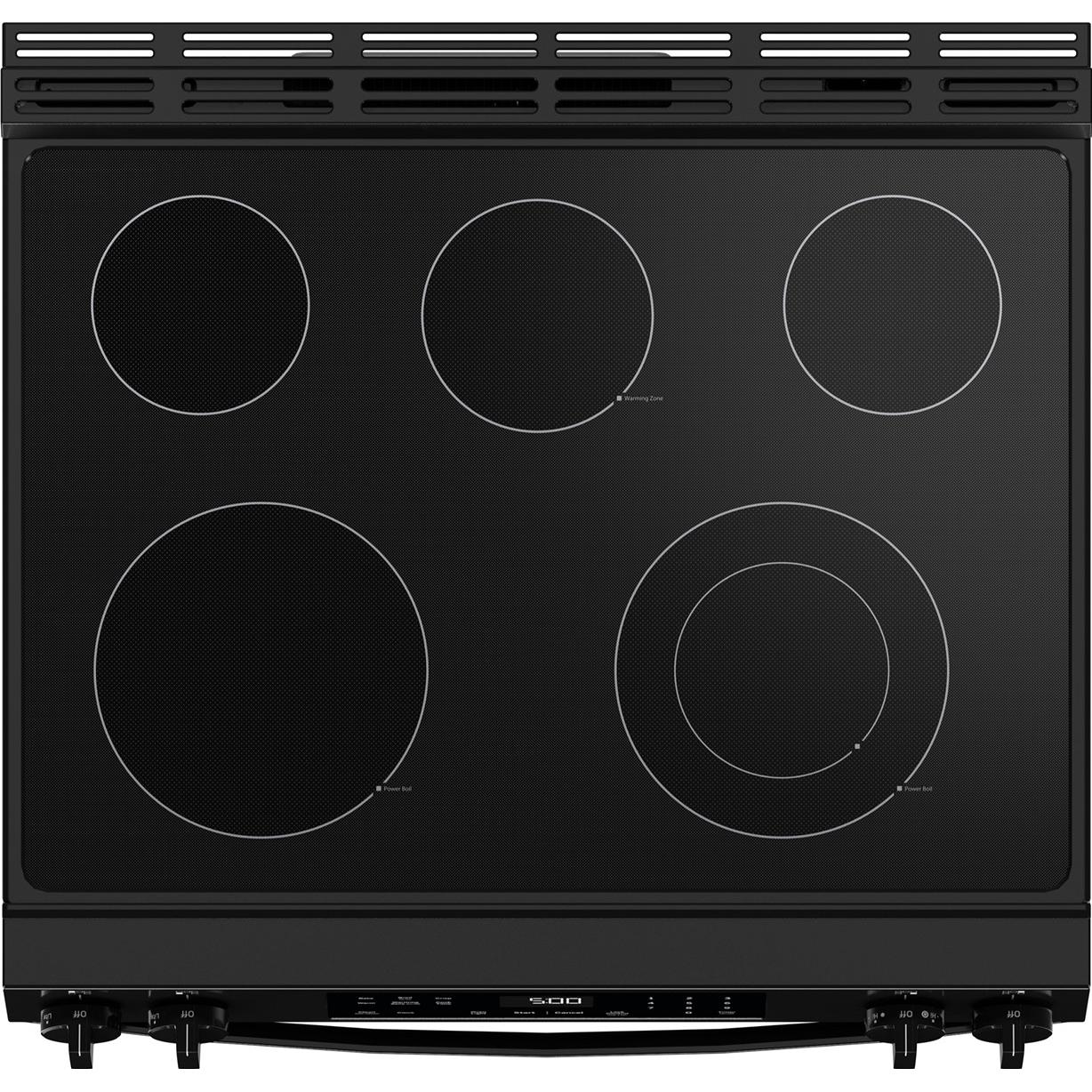 GE 30-inch Slide-in Electric Range with Crisp Mode GRS500PVBB - Image 3