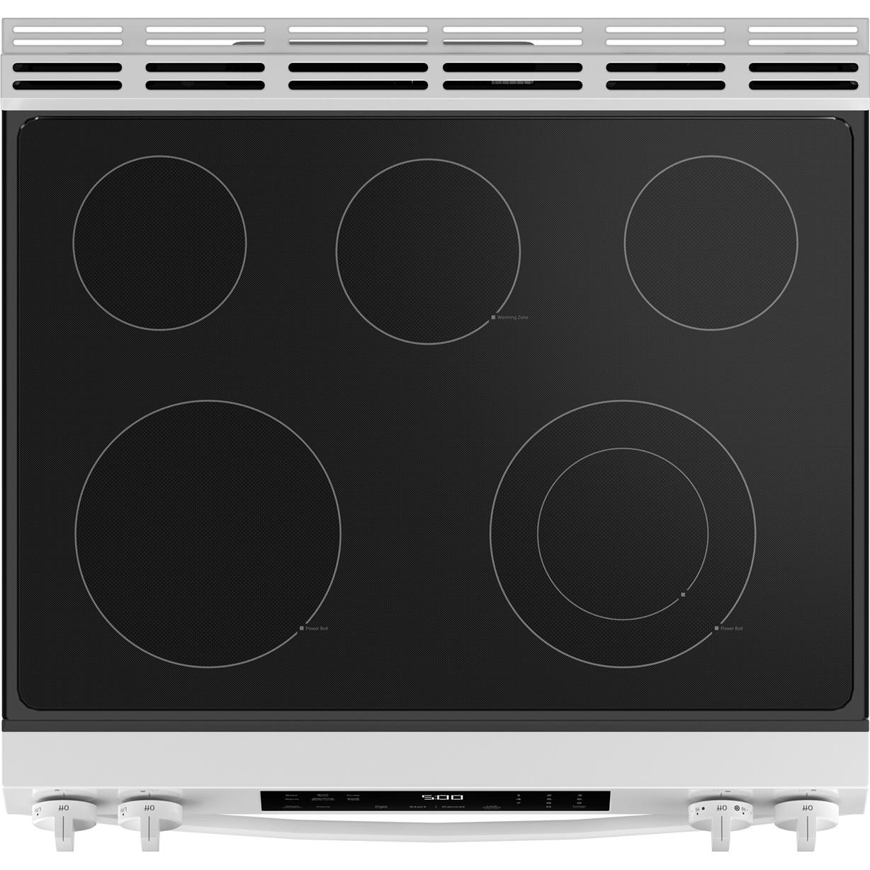 GE 30-inch Slide-in Electric Range with Crisp Mode GRS500PVWW - Image 3