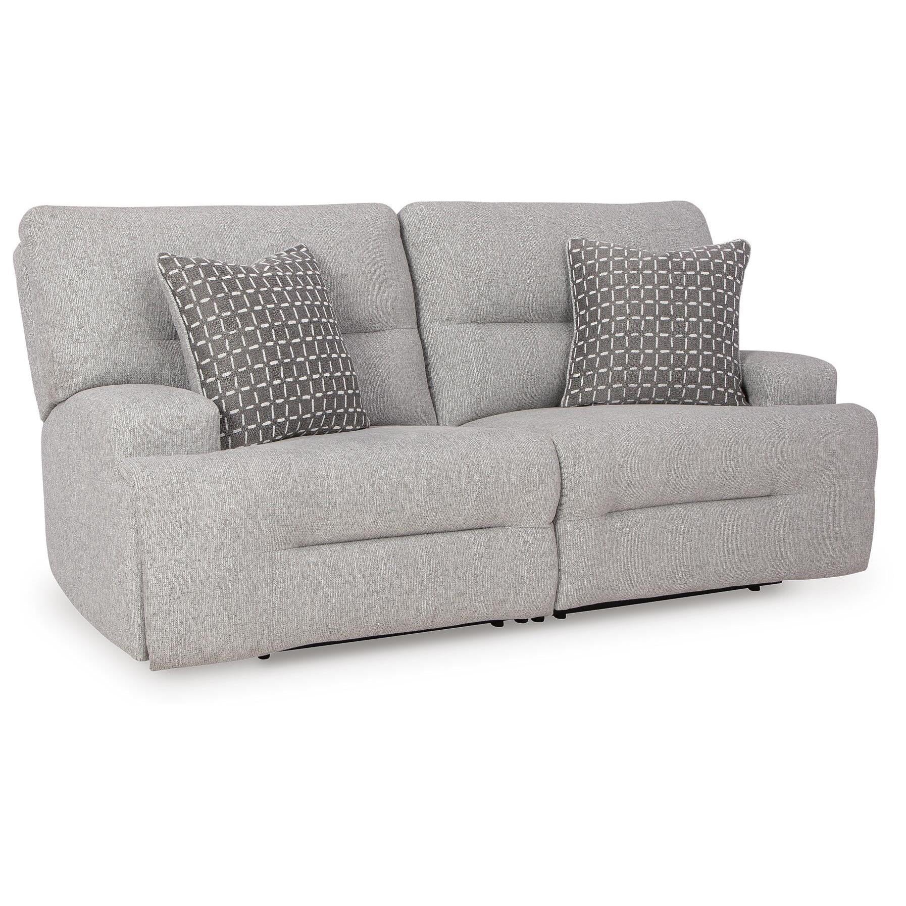 Signature Design by Ashley Acklen Place Power Reclining Fabric Loveseat 9360558/9360562 - Image 1