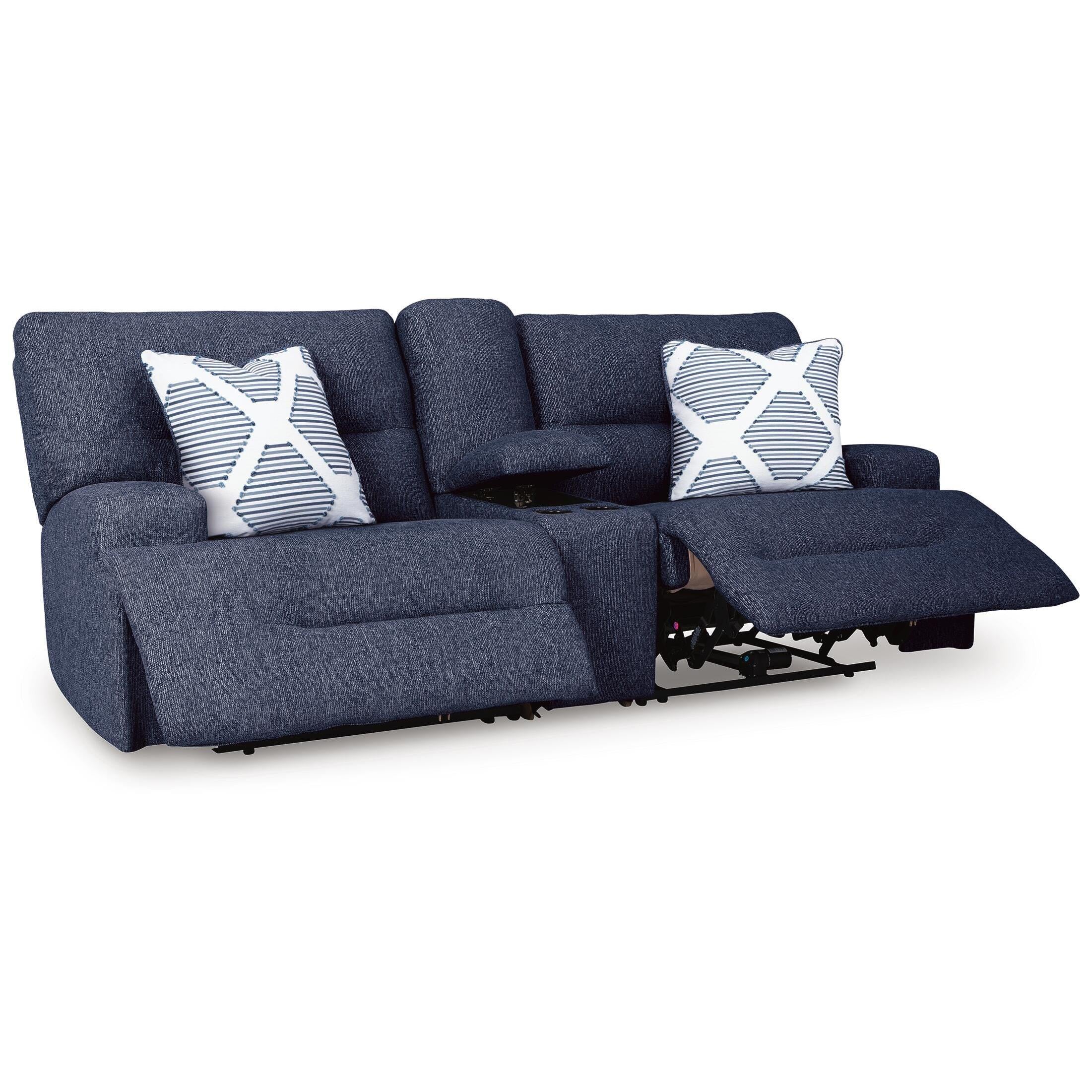 Signature Design by Ashley Acklen Place Power Reclining Fabric Loveseat 9360757/9360758/9360762 - Image 3