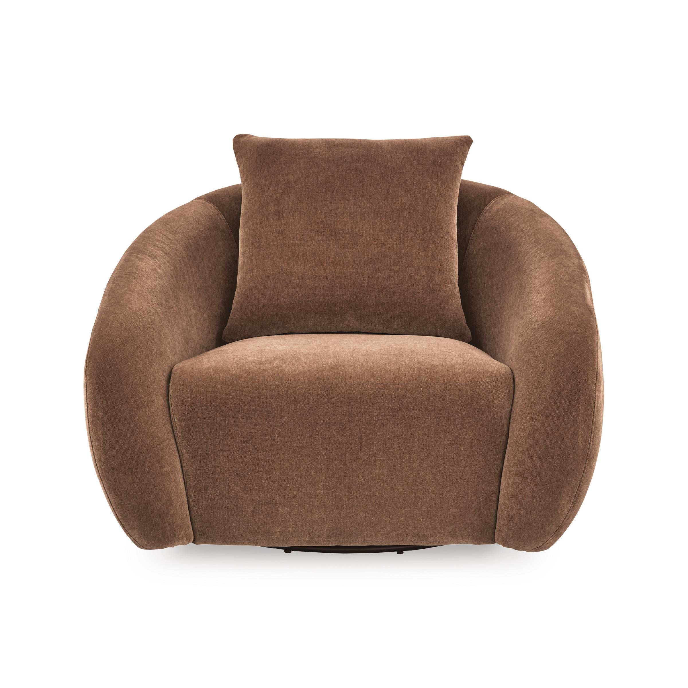 Signature Design by Ashley Yahya Swivel Fabric Accent Chair A3000780 - Image 2