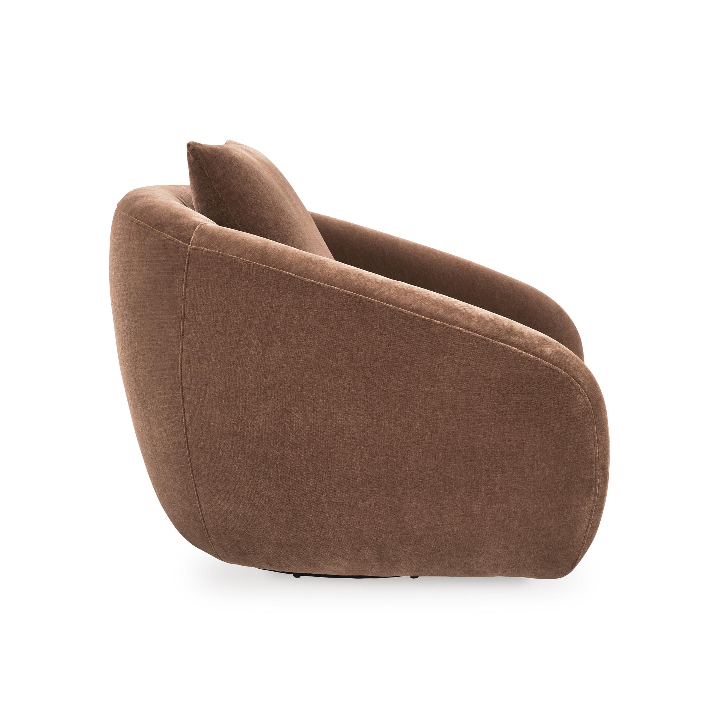 Signature Design by Ashley Yahya Swivel Fabric Accent Chair A3000780 - Image 3
