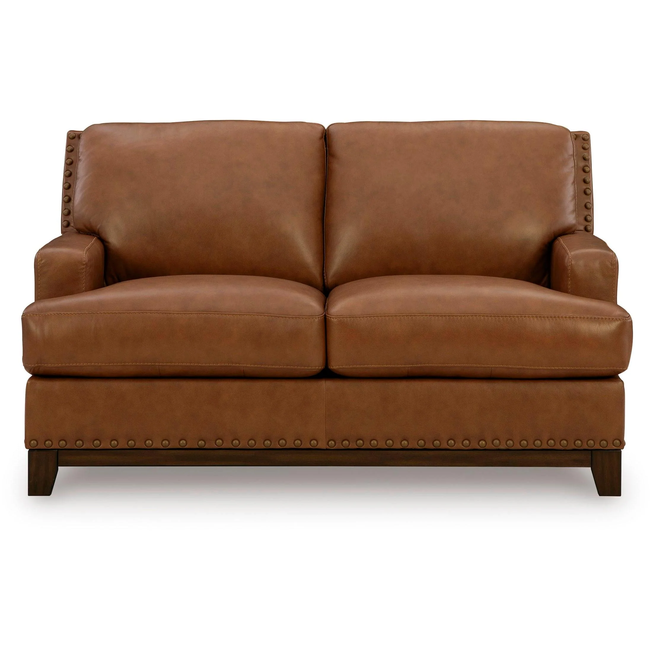 Signature Design by Ashley Saonara Stationary Leather Match Loveseat PC7310935 - Image 2