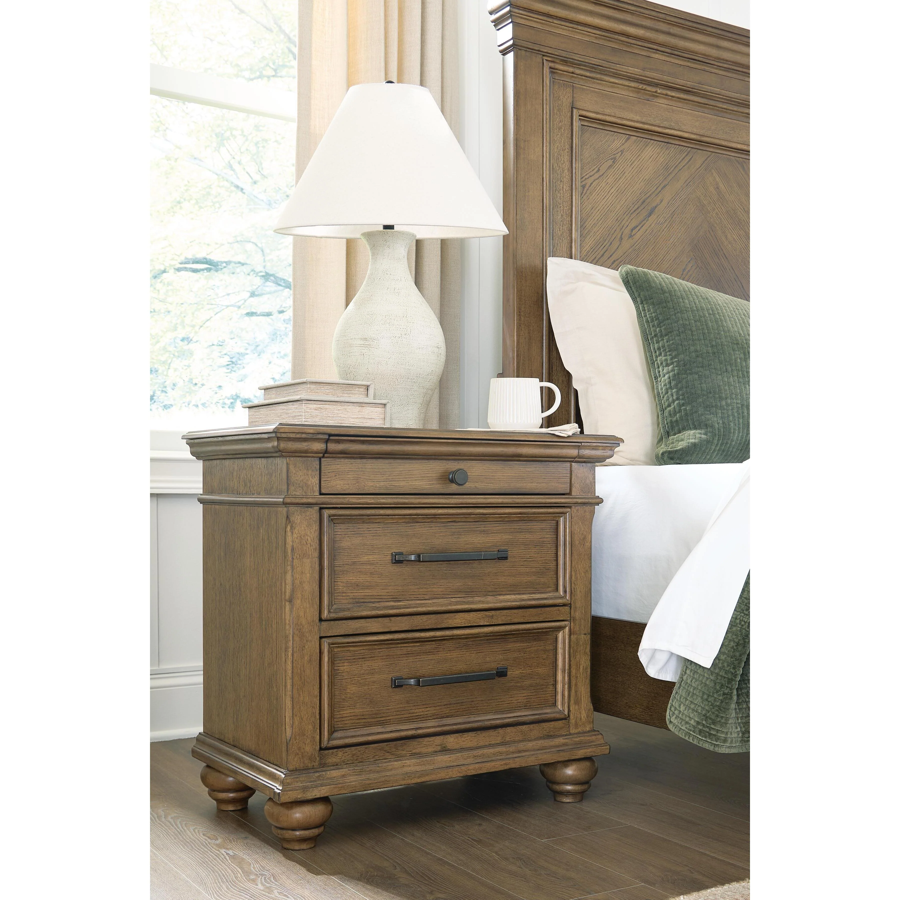 Signature Design by Ashley Karallin 3-Drawer Nightstand PCB782-93 - Image 2