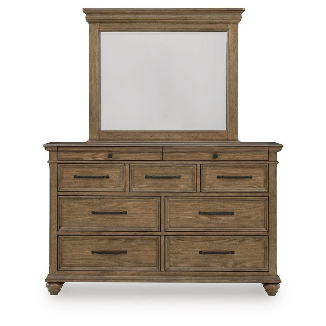 Signature Design by Ashley Karallin 10-Drawer Dresser with Mirror PCB782-31/PCB782-36 - Image 3