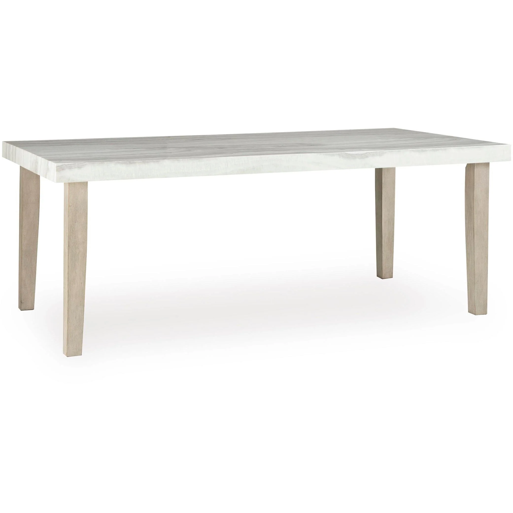 Signature Design by Ashley Larawyn Dining Table with Faux Marble Top PCD575-25 - Image 1