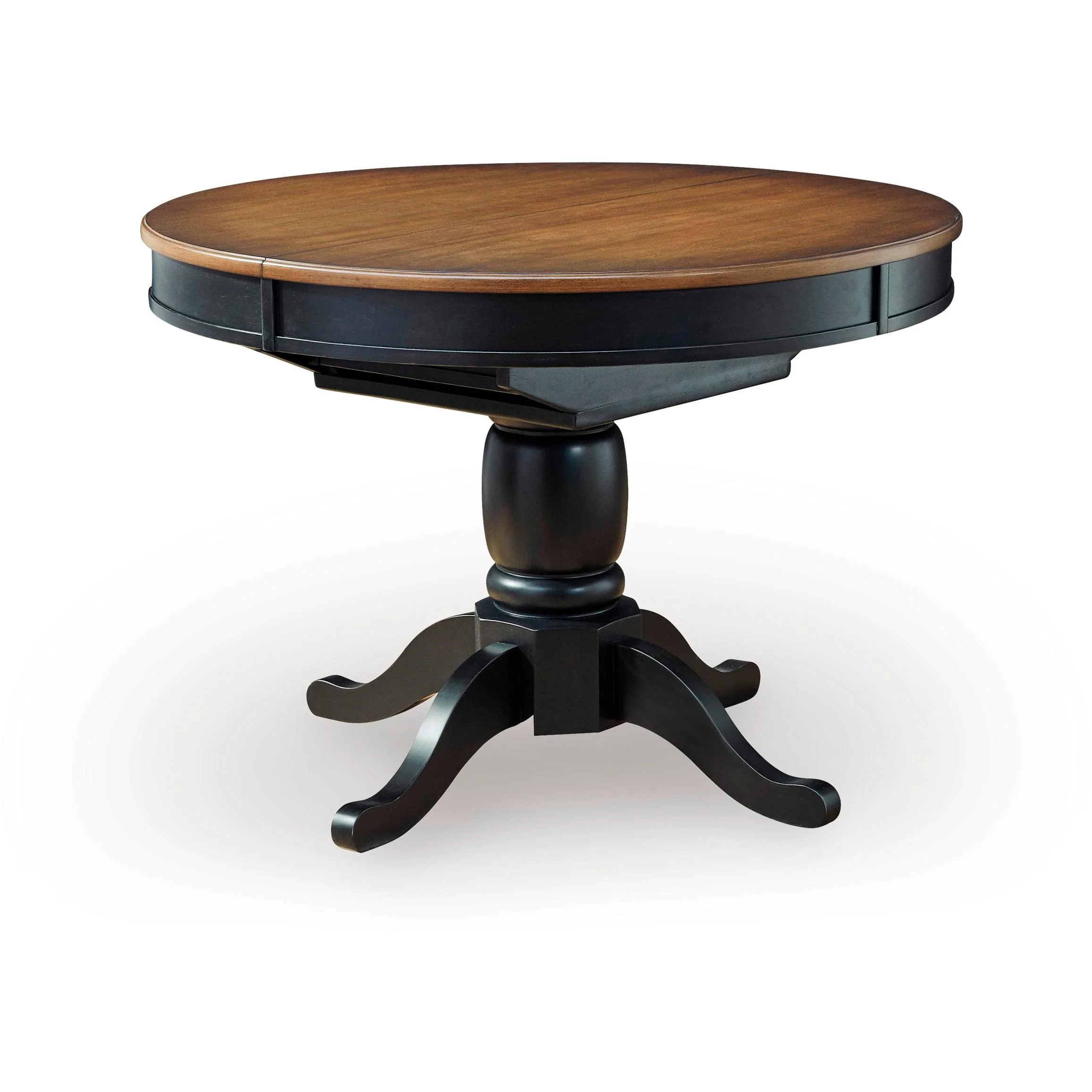 Signature Design by Ashley Oval Clorazi Dining Table with Pedestal Base PCD619-48 - Image 2