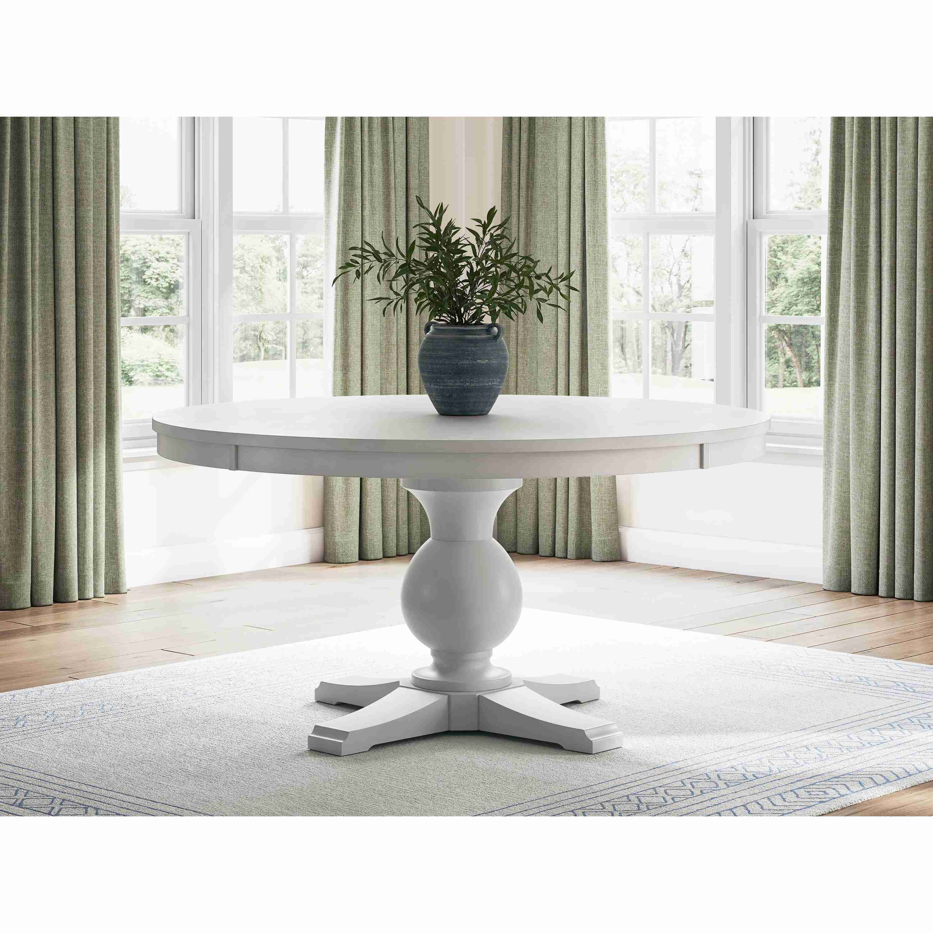 Signature Design by Ashley Round Greddinton Dining Table with Pedestal Base PCD824-50B/PCD824-50T - Image 3