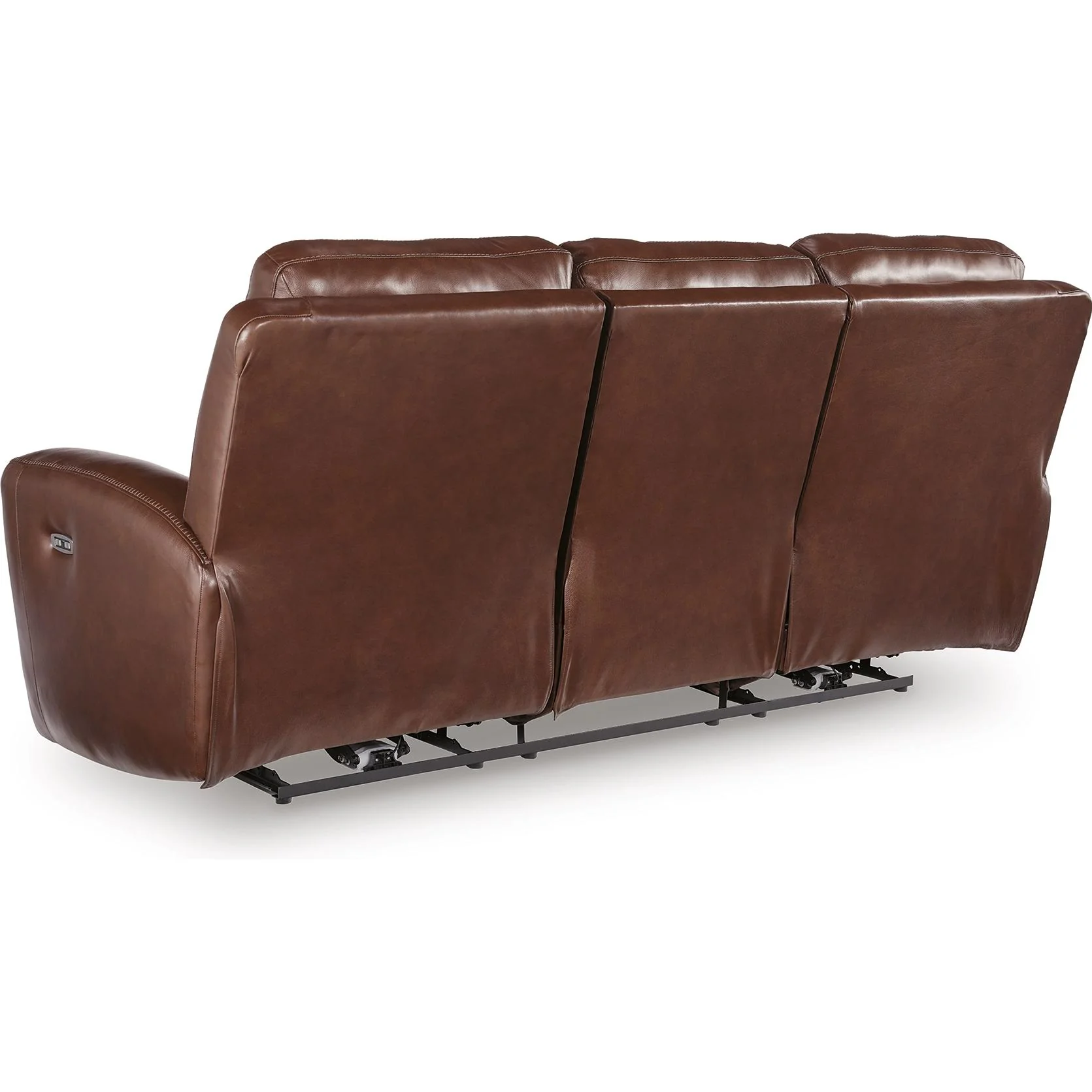 Signature Design by Ashley Next Move Power Reclining Leather Match Sofa PCU1210215 - Image 3
