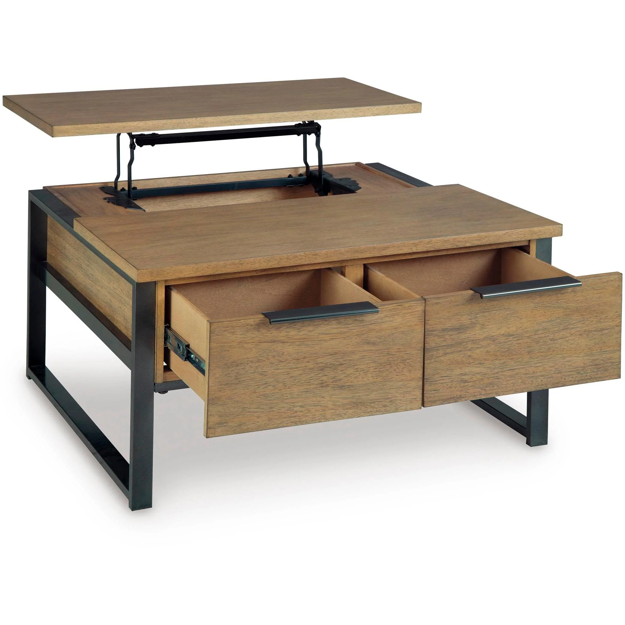 Signature Design by Ashley Montia Lift Top Cocktail Table T602-00 - Image 2