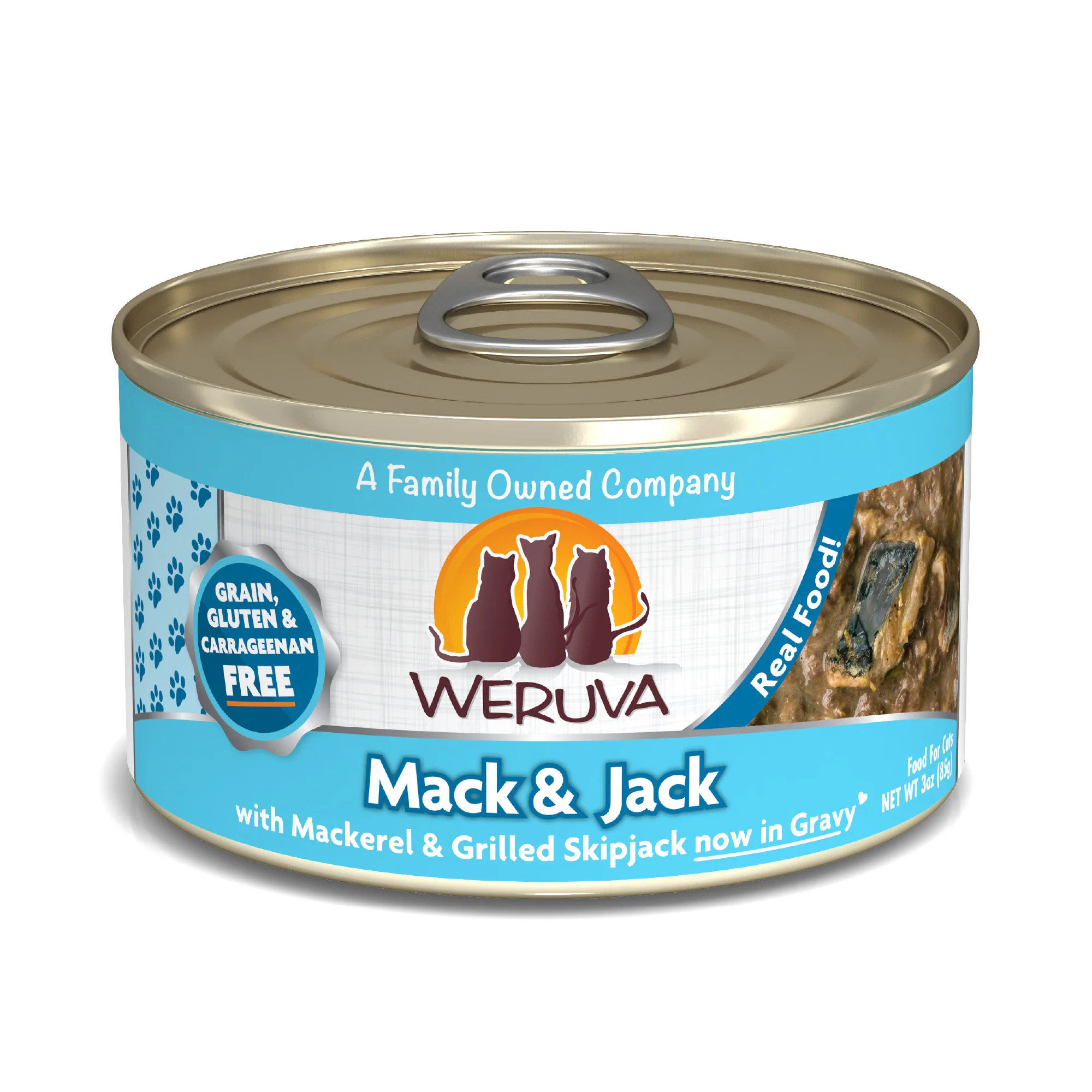 Weruva Classics 3oz Canned Cat food  Mack & Jack - Image 1