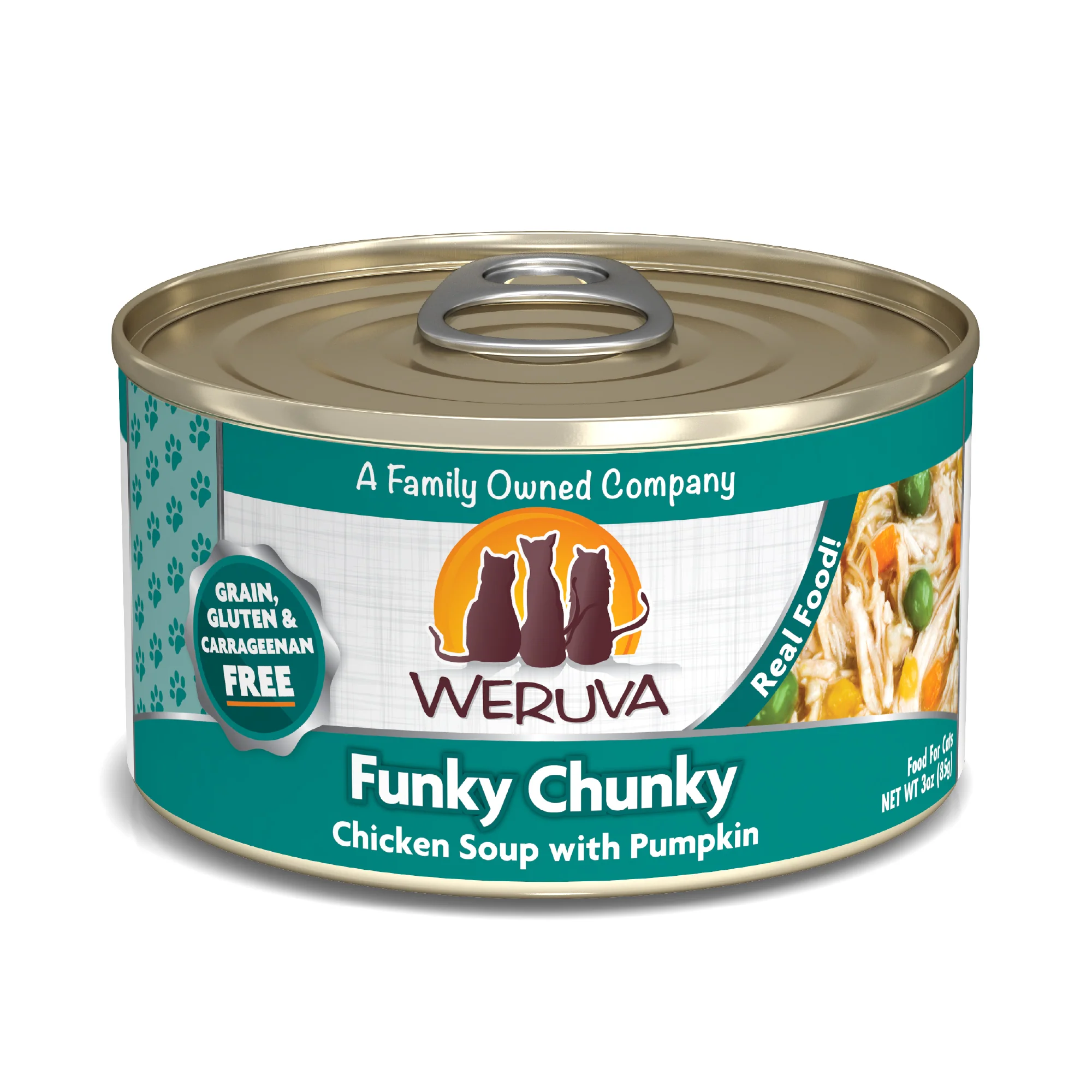 Weruva Classics 3oz Canned Cat food  Funky Chunky - Image 1