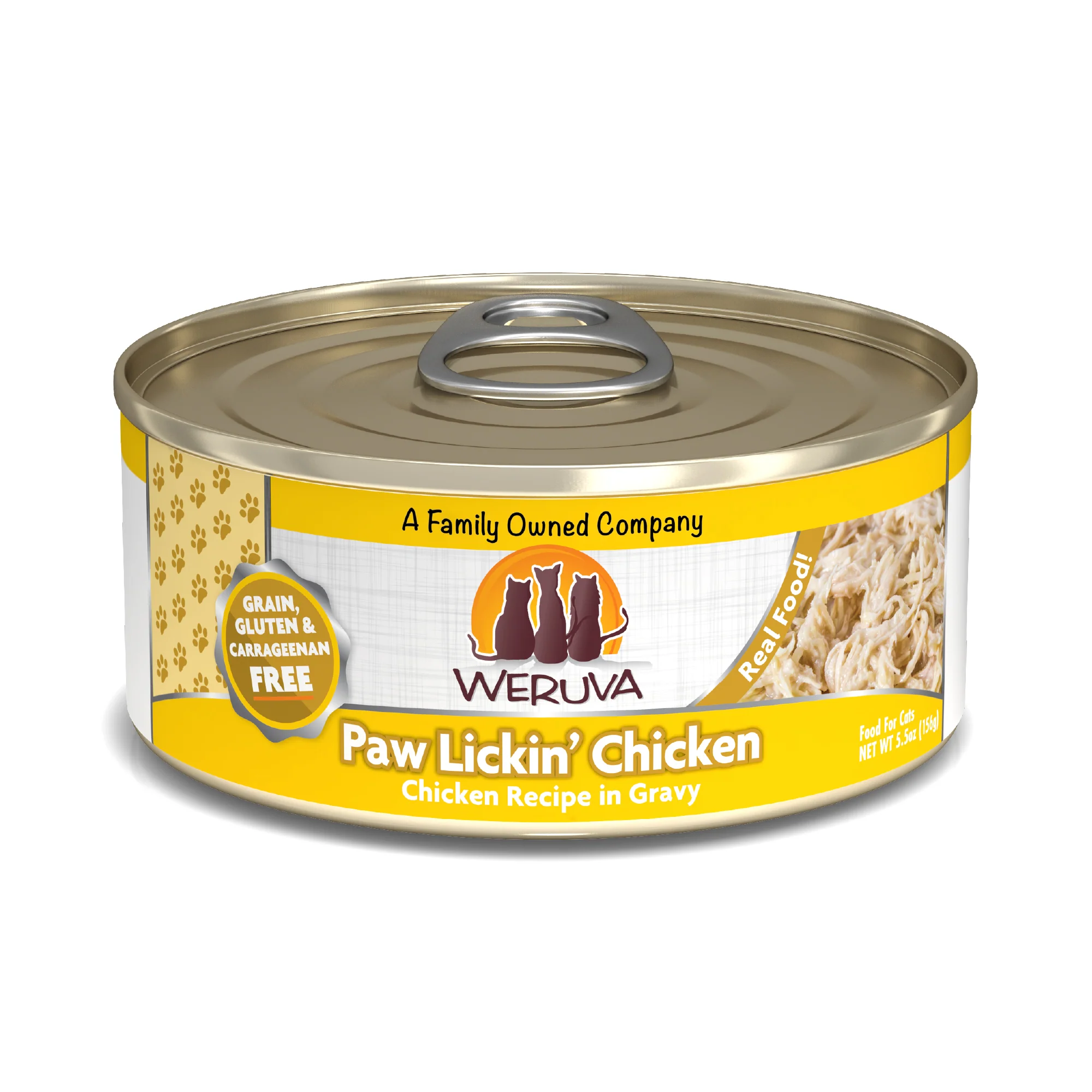 Weruva Classics 5.5oz Canned Cat food Paw Lickin