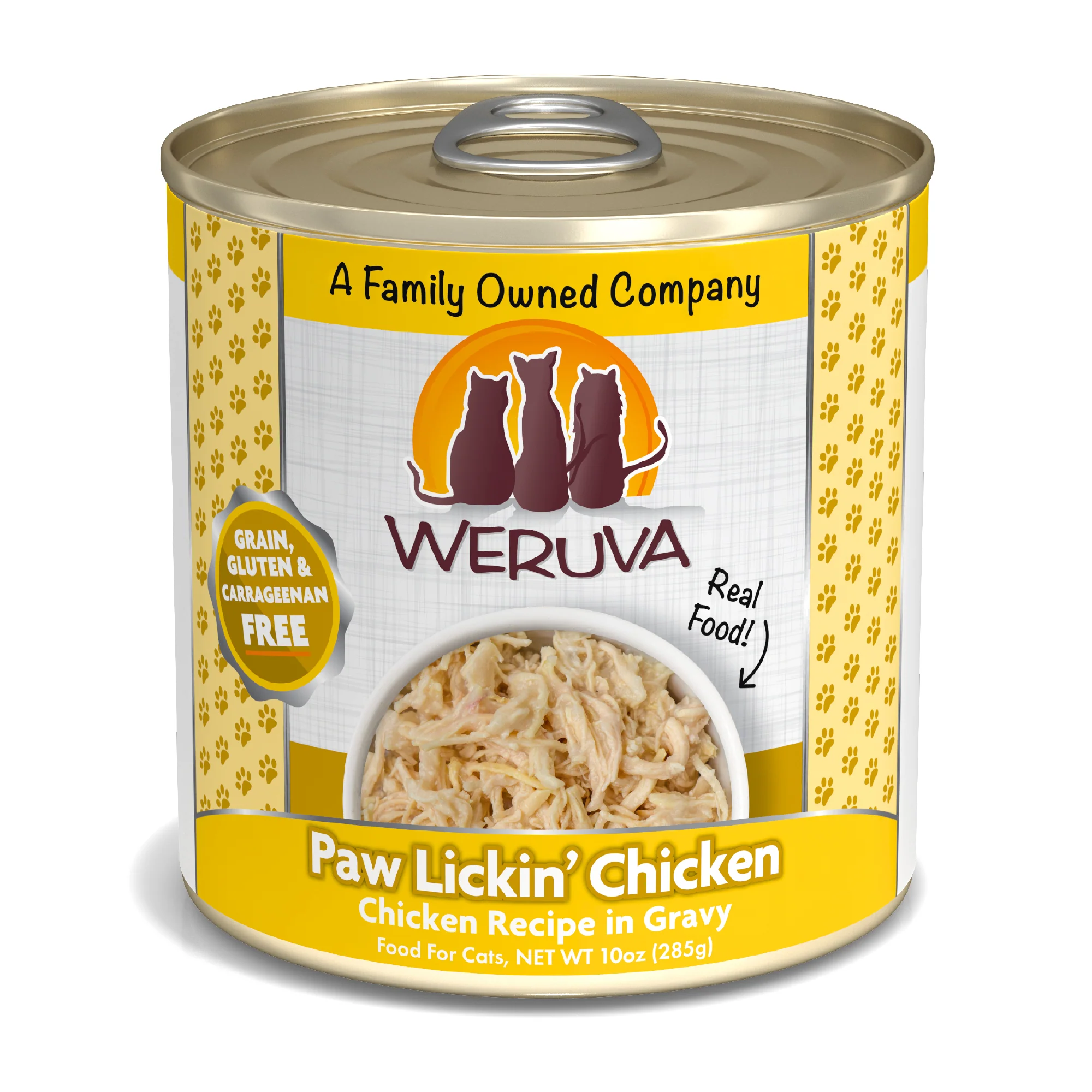 Weruva Classics 10oz Canned Cat food Paw Lickin