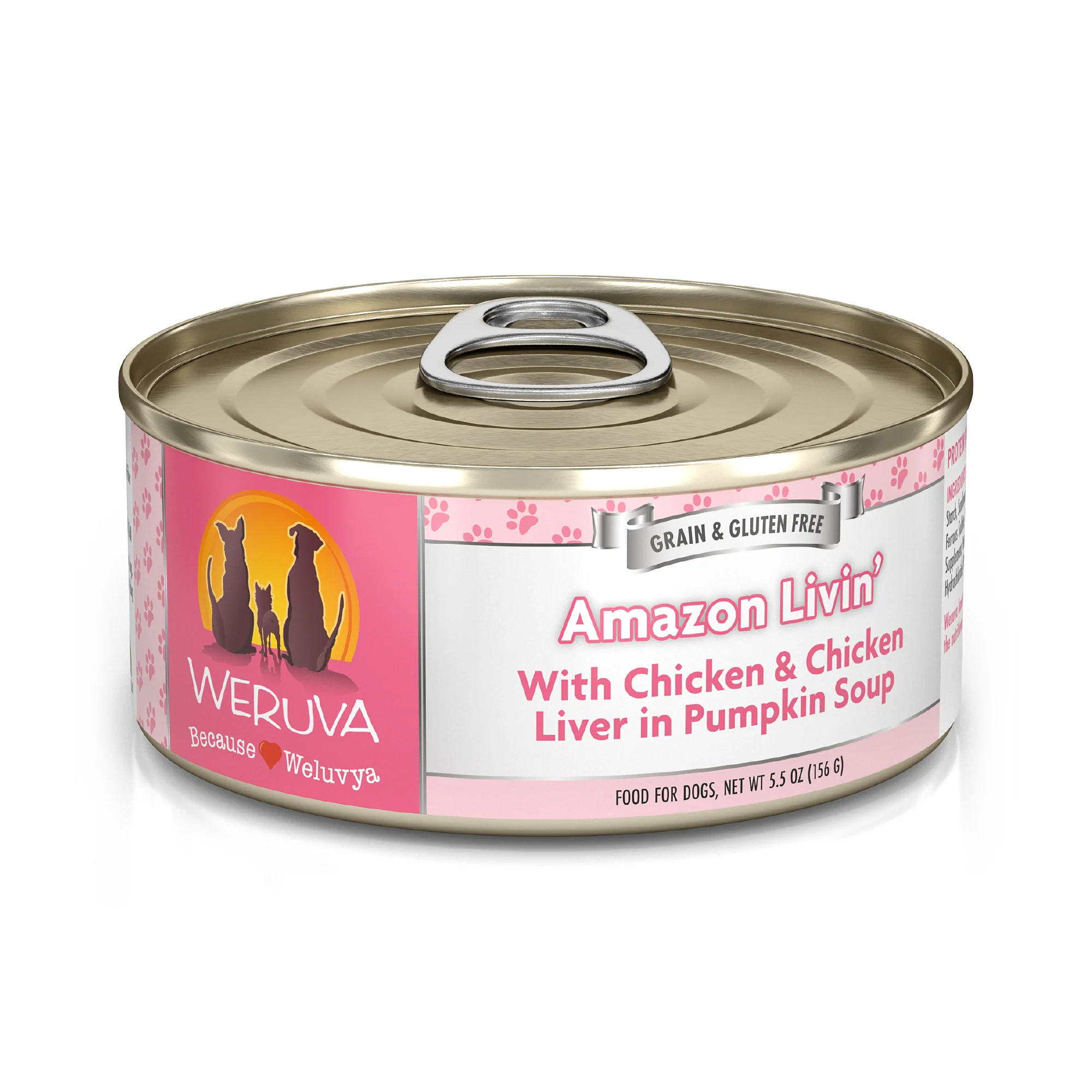 Weruva Classic Dog food 5.5oz Can Amazon Liver - Image 1