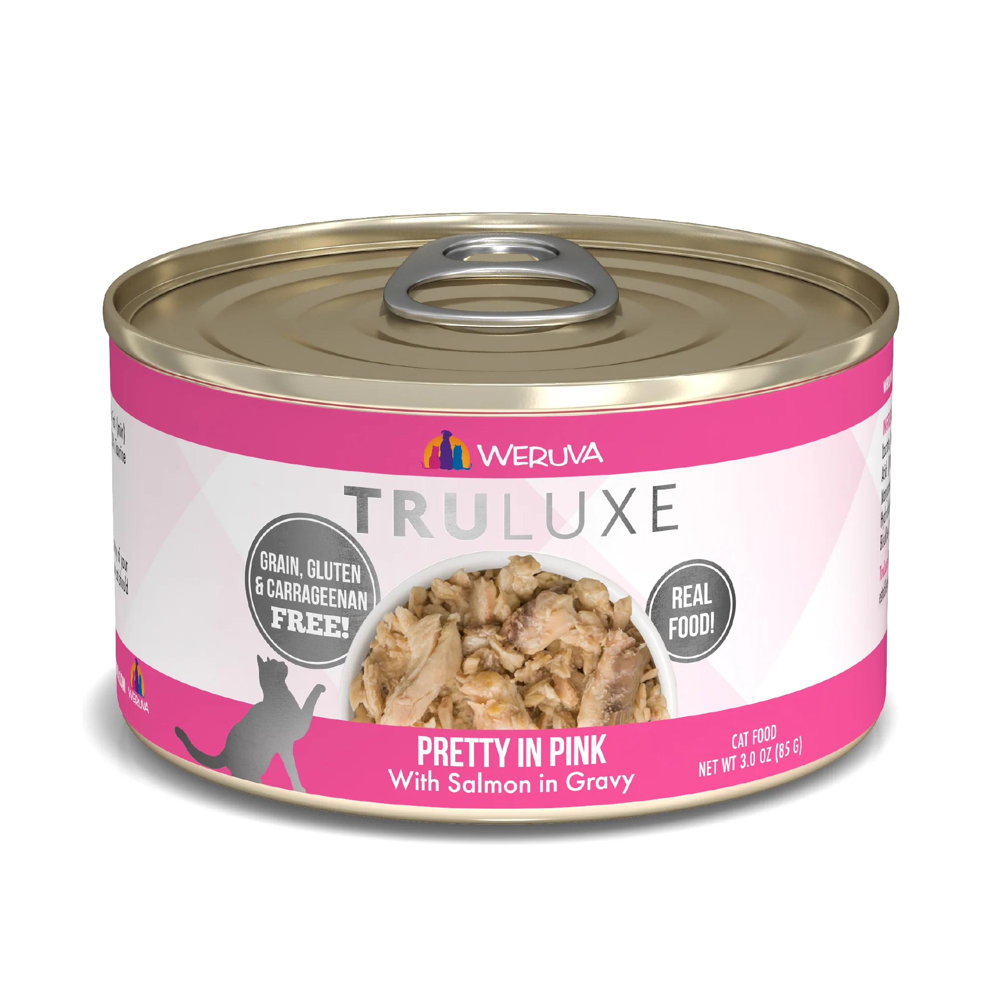 Weruva Truluxe Cat food 3oz Can Pretty In Pink - Image 1