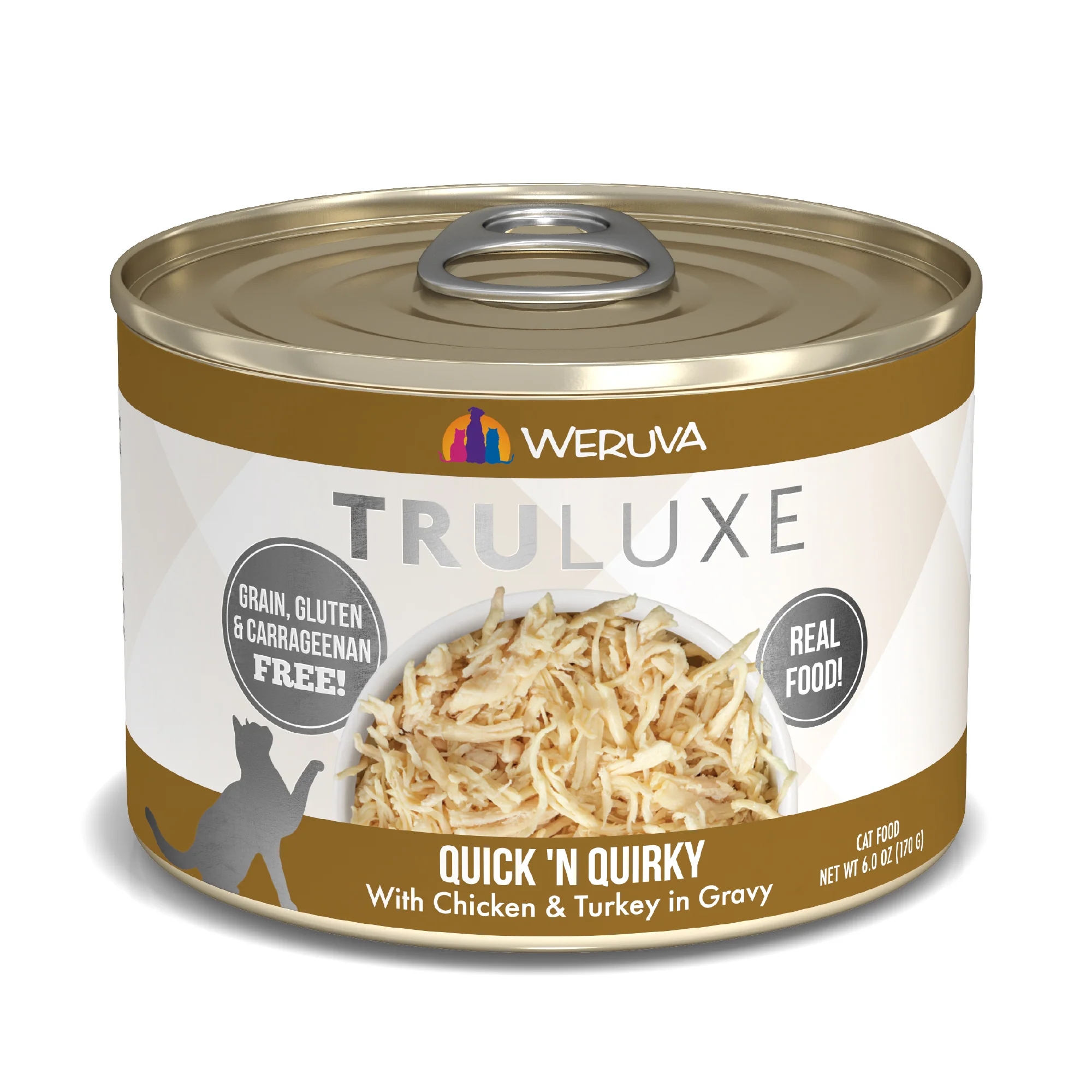 Weruva Truluxe Cat food 6oz Can Quick 