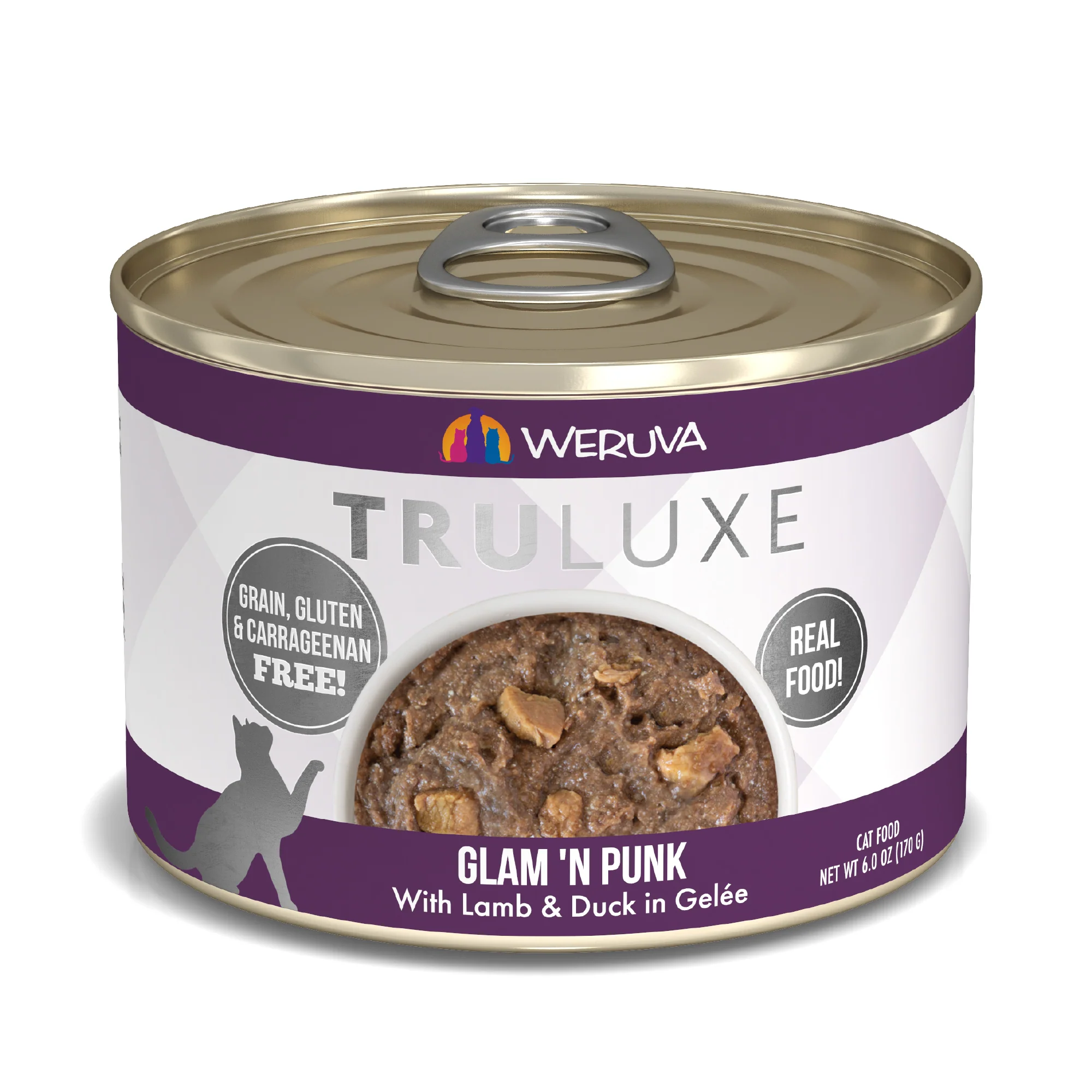 Weruva Truluxe Cat food 6oz Can Glam 