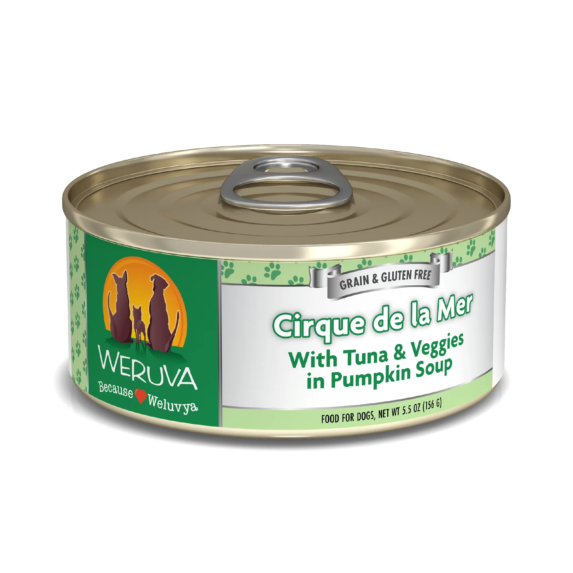Weruva Classic Dog food 5.5oz Can Cirque De La Mer - Image 1