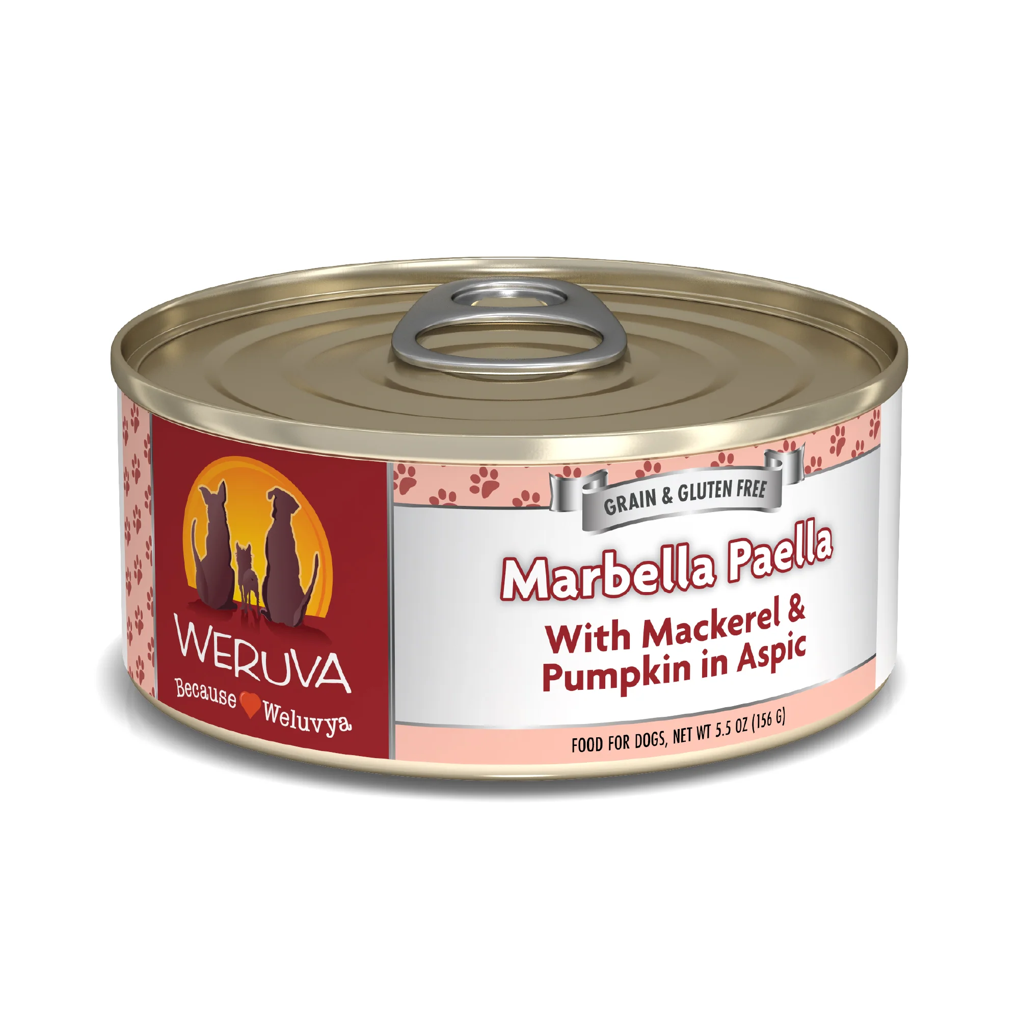 Weruva Classic Dog food 5.5oz Can Marbella Paella - Image 1
