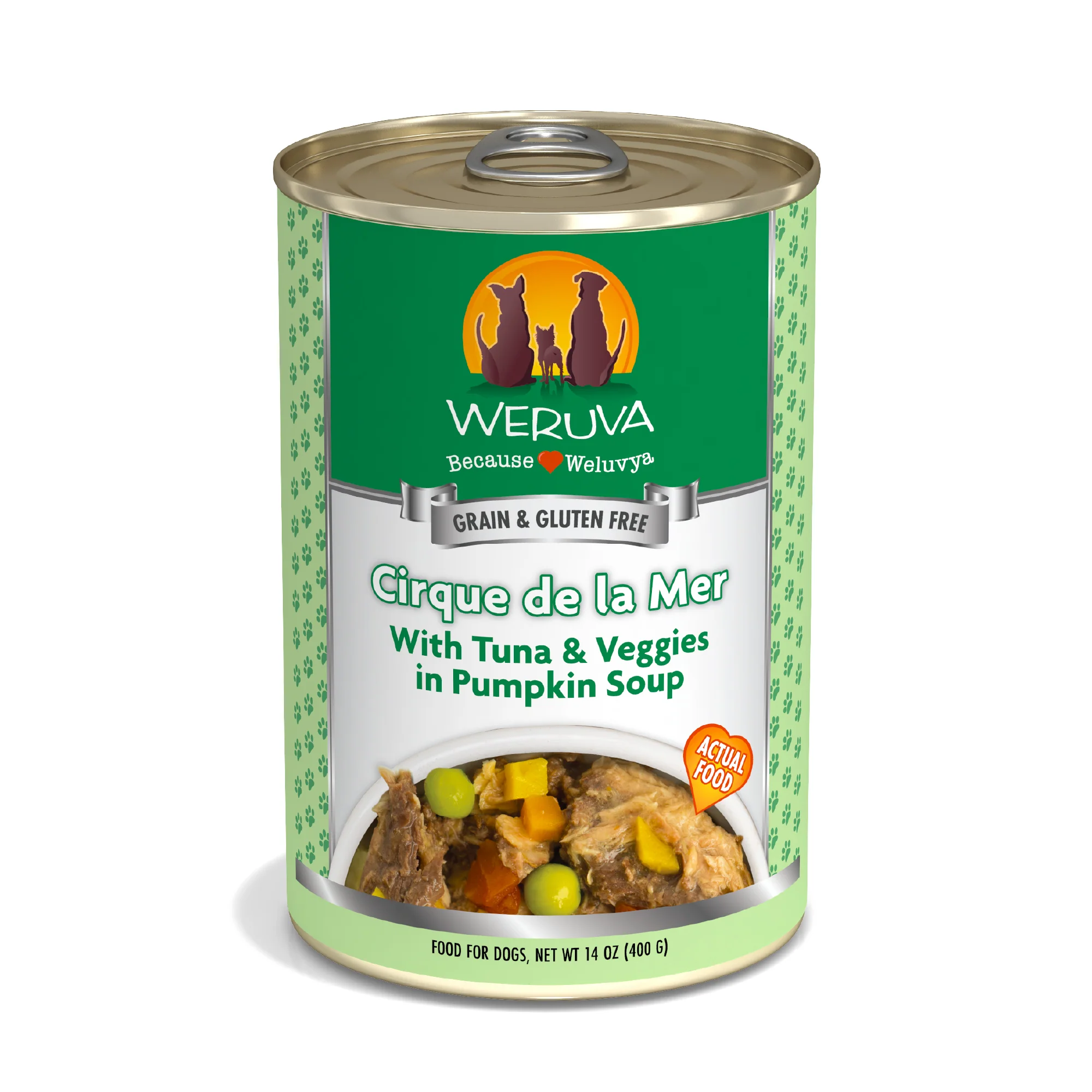 Weruva Classic Dog food 14oz Can Cirque De La Mer - Image 1