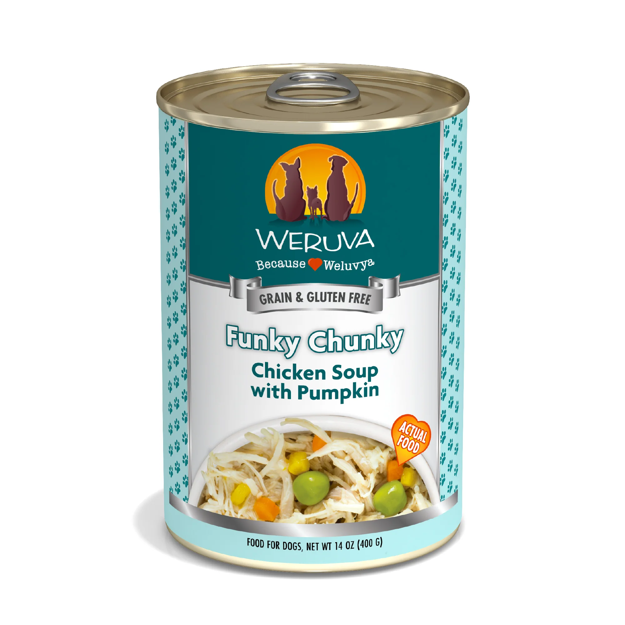 Weruva Classic Dog food 14oz Can Funky Chunky - Image 1