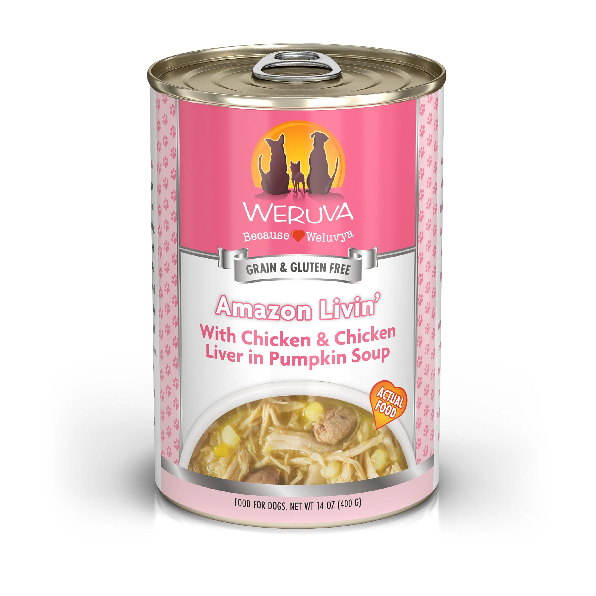Weruva Classic Dog food 14oz Can Amazon Liver - Image 1
