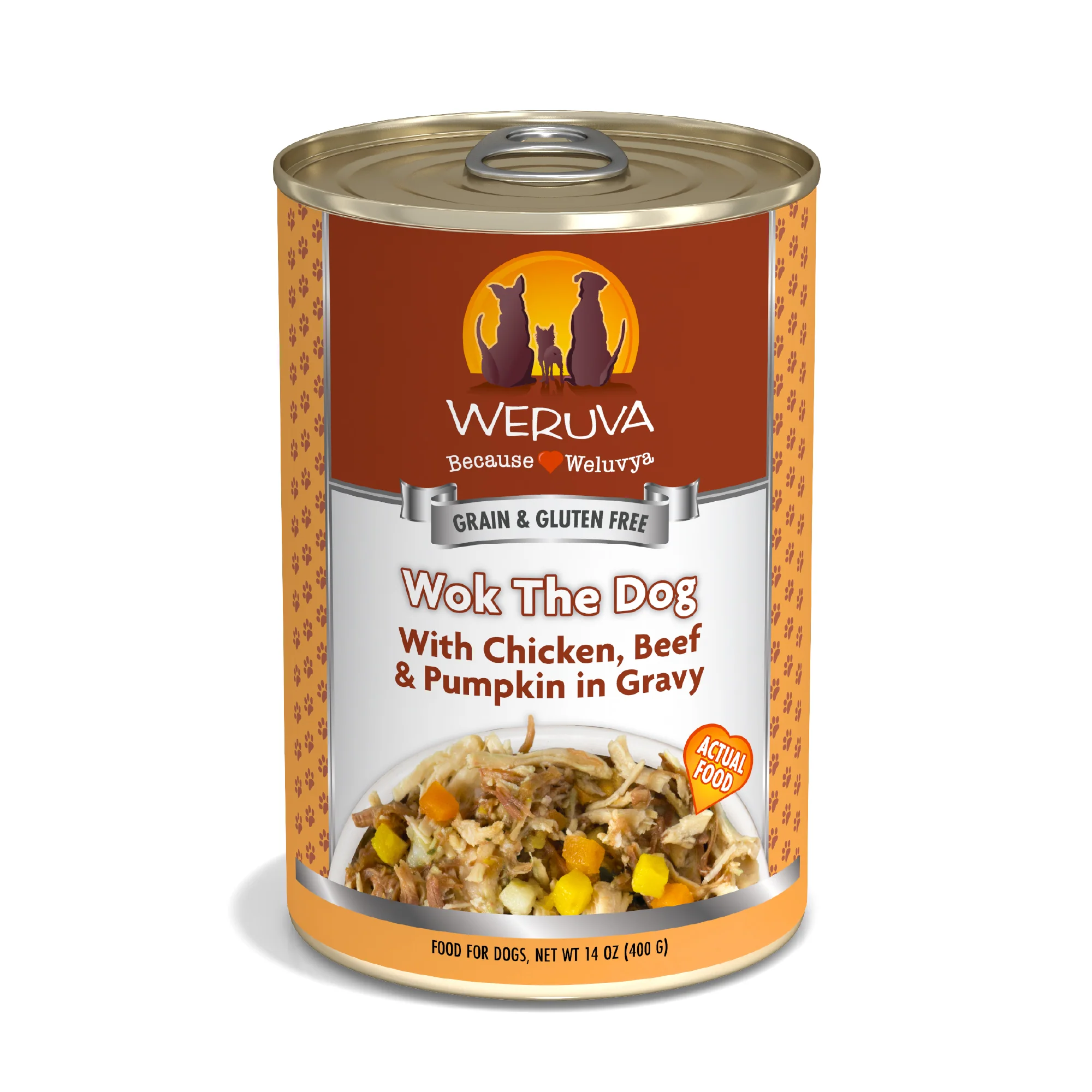 Weruva Classic Dog food 14oz Can Wok The Dog - Image 1