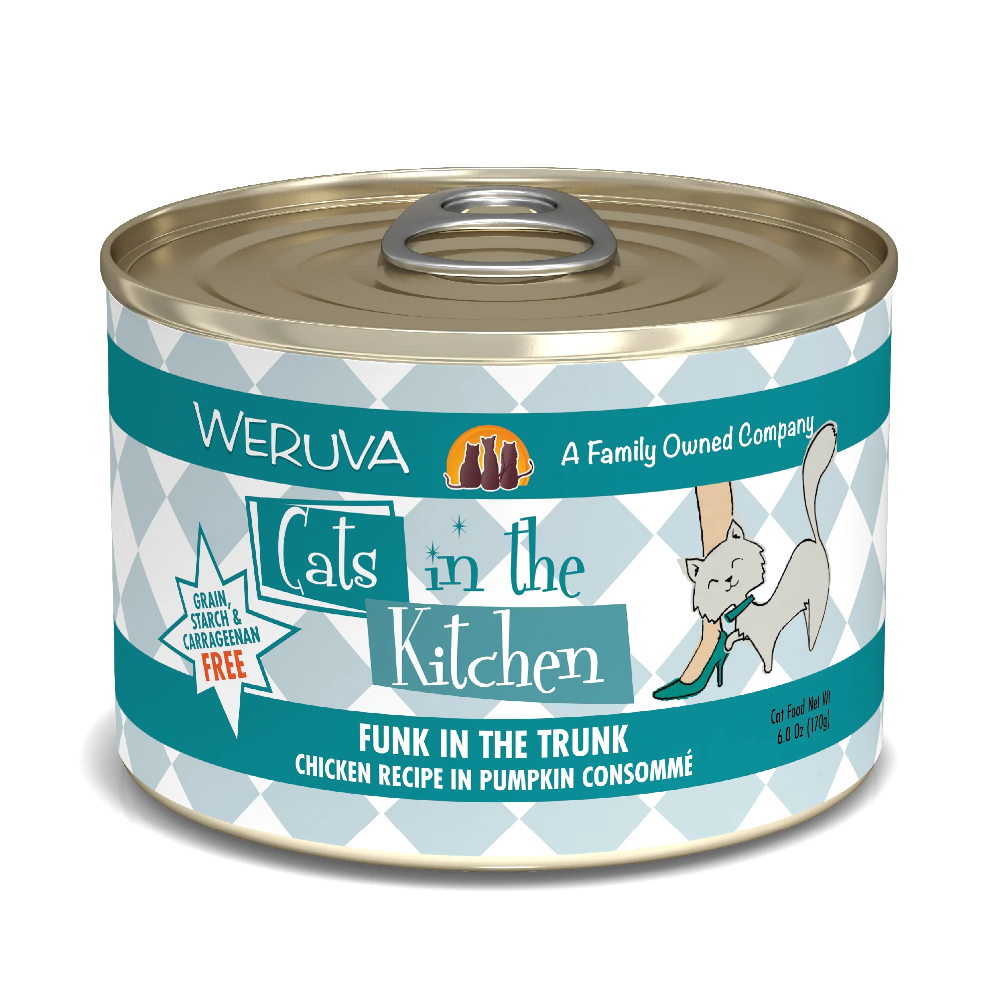Weruva Cats in the Kitchen Funk in the Trunk Cat Food 6oz - Image 1
