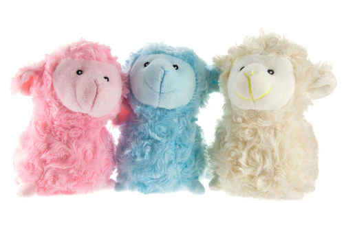 Spot Ethical Pet Dog Toy Spot Snuggle Lamb Pastel Assorted - Image 1