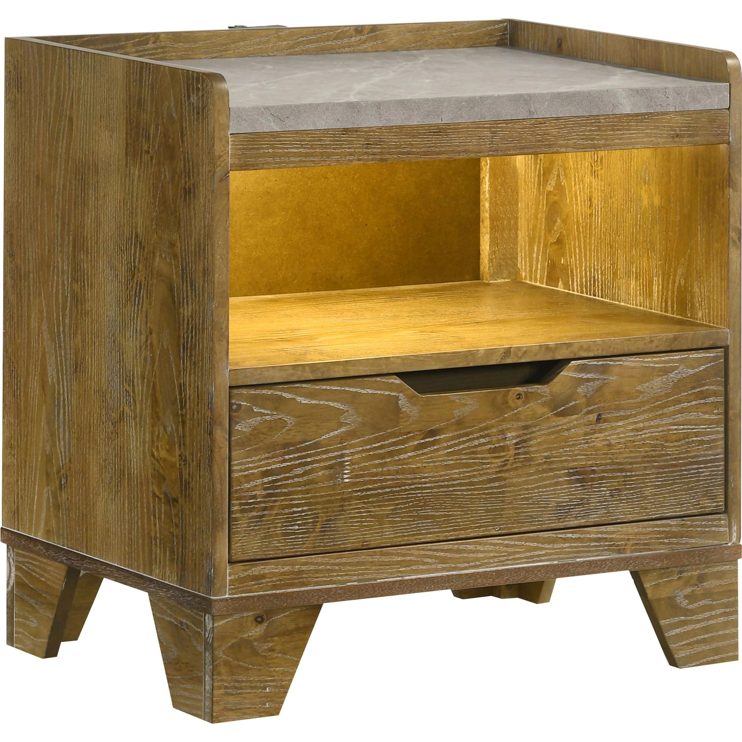 Coaster Furniture Henderson 1-Drawer Nightstand 222972 - Image 1