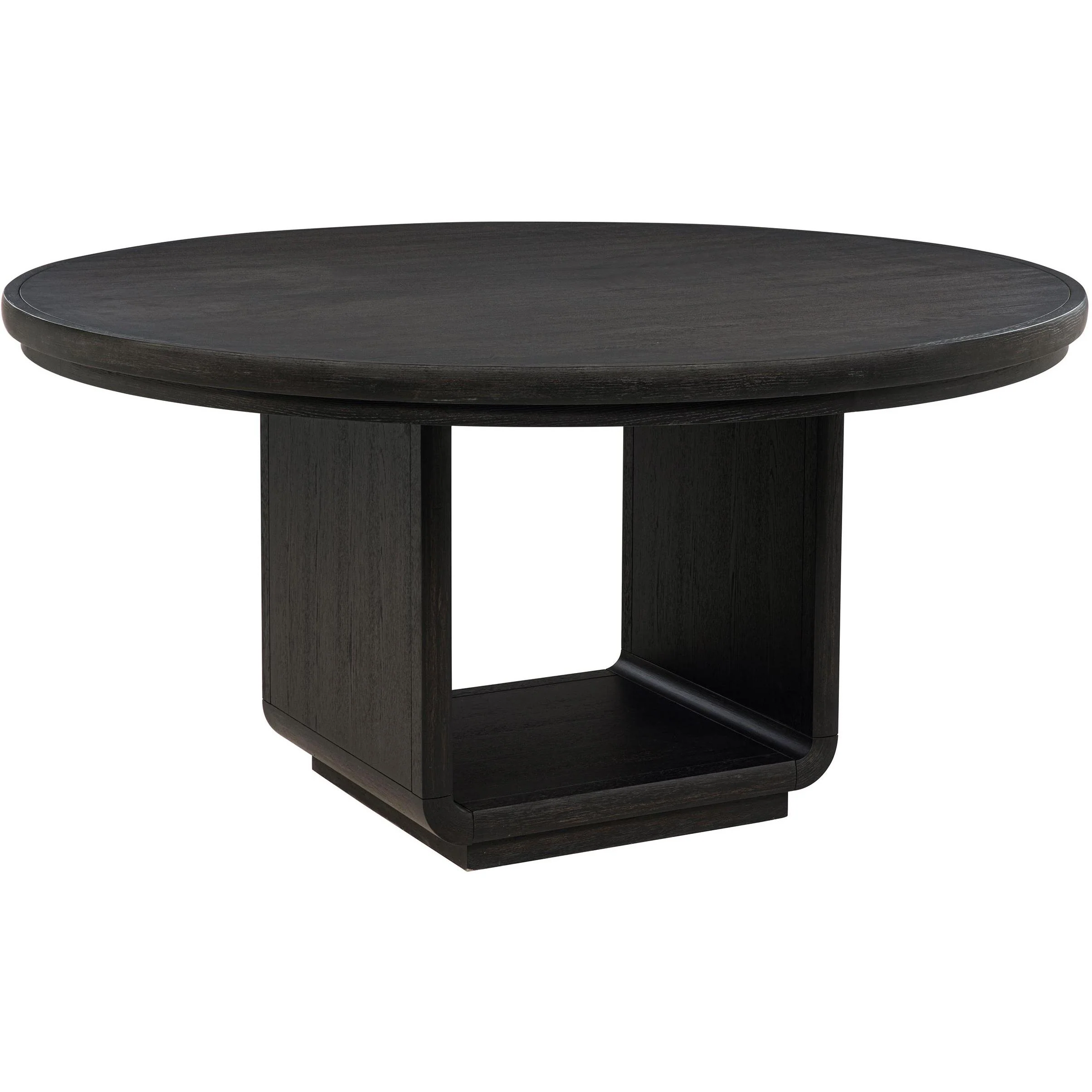 Coaster Furniture Leandro 115390 60-inch Round Dining Table - Burnished Black - Image 1