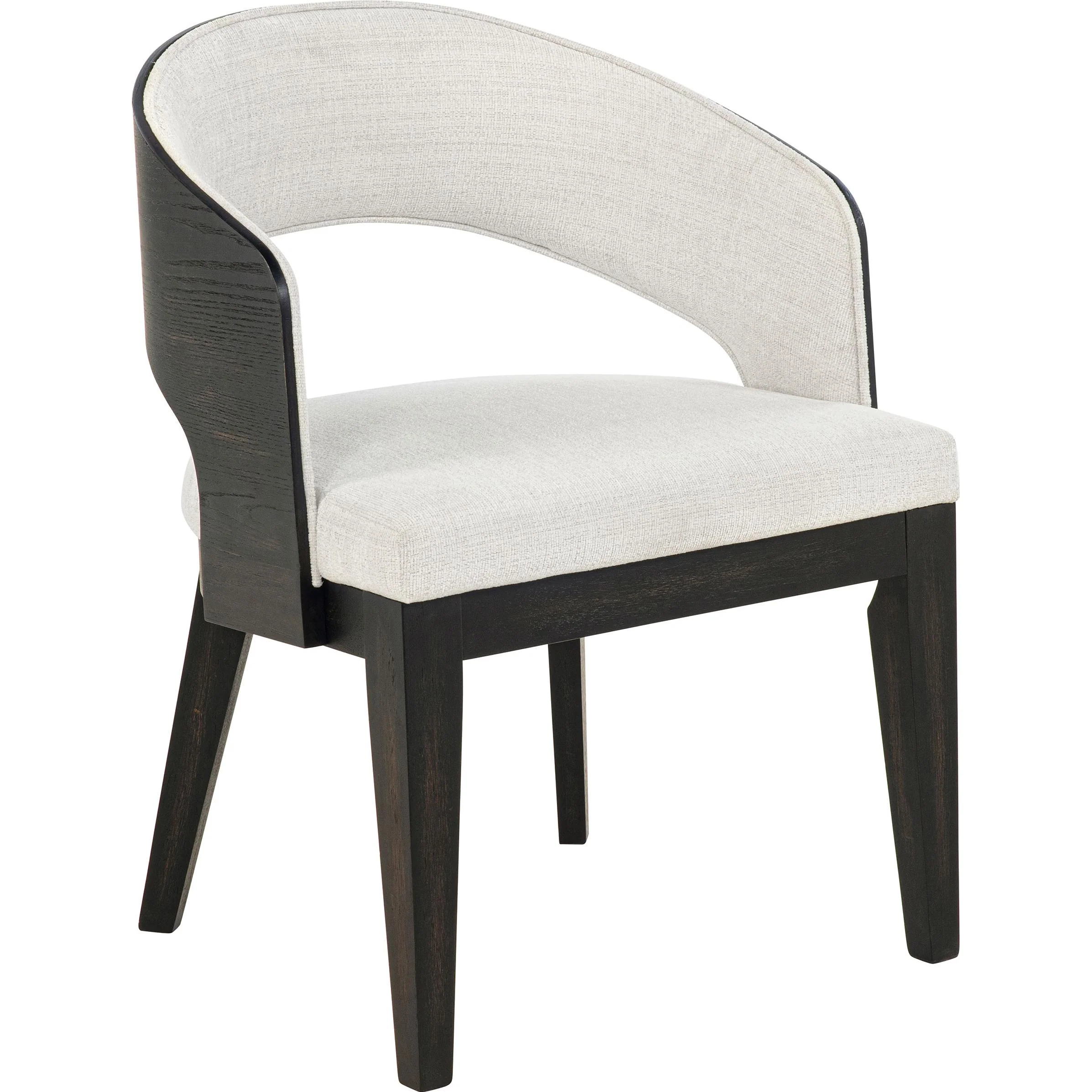 Coaster Furniture Leandro 115393 Set of 2 Upholstered Dining Arm Chair - Cream - Image 3