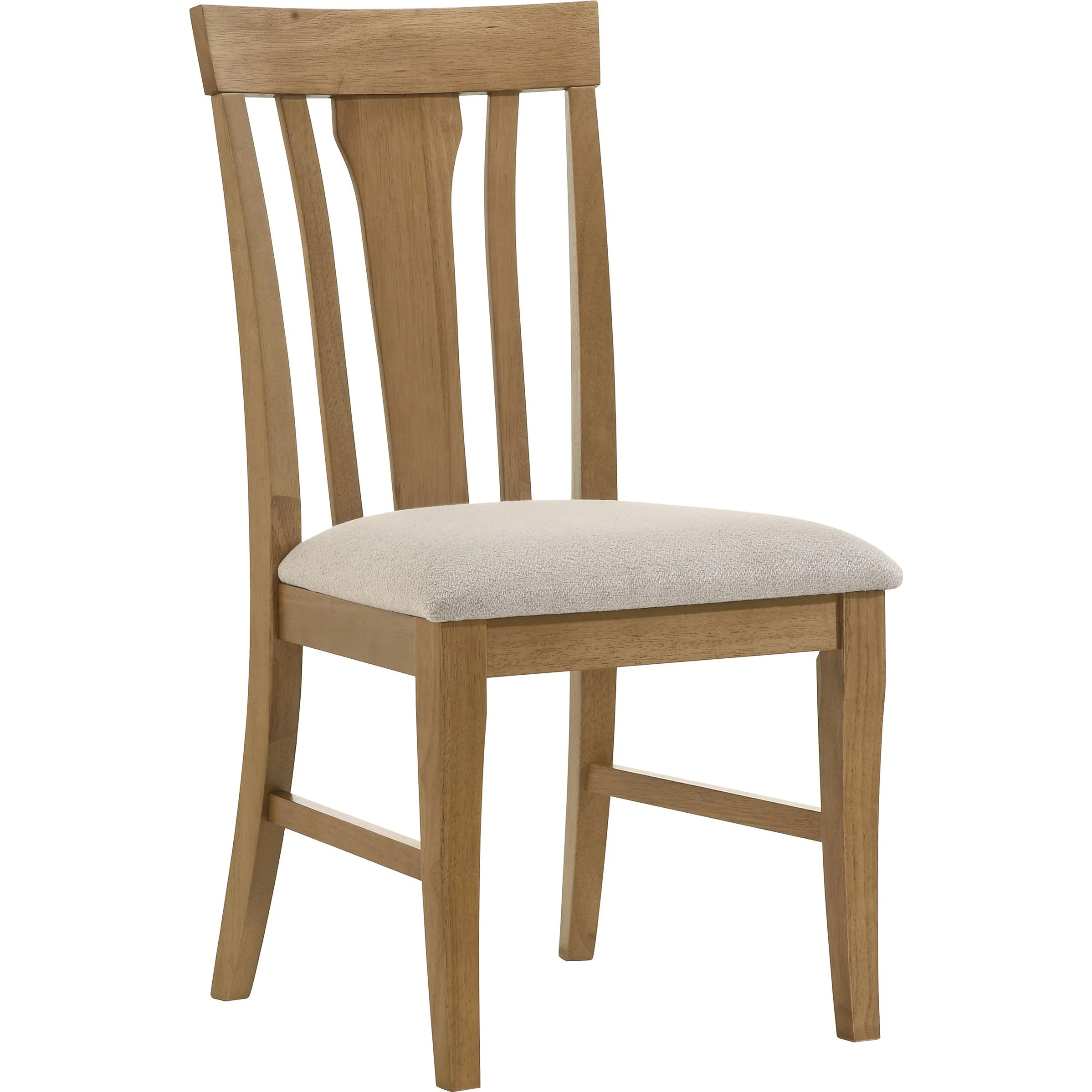 Coaster Furniture Hartville 109462 Set of 2 Dining Side Chair - Natural Light Brown - Image 3