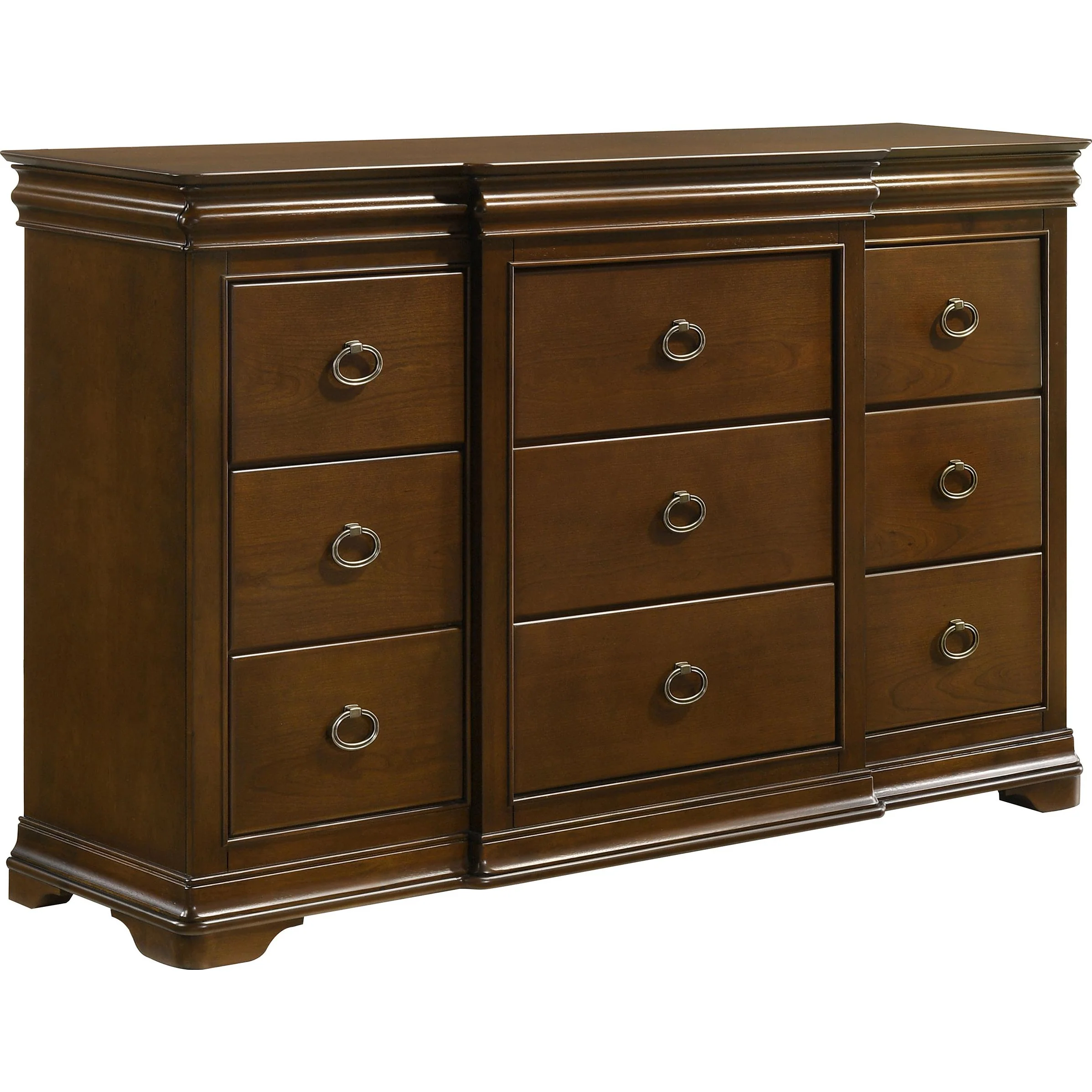 Coaster Furniture Garland 205303 11-drawer Bedroom Dresser Cabinet - Brown Cherry - Image 1
